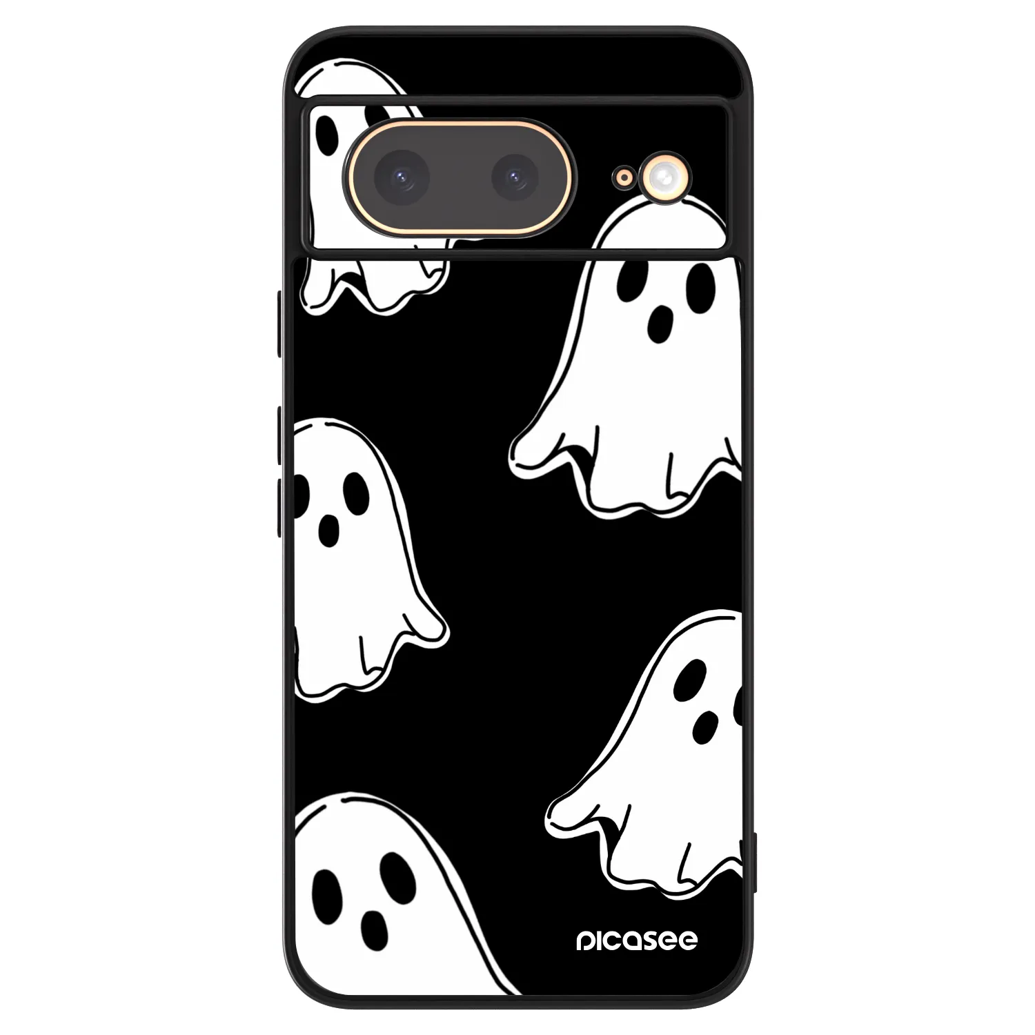 Picasee ULTIMATE CASE na Google Pixel 8 - Black ghosts