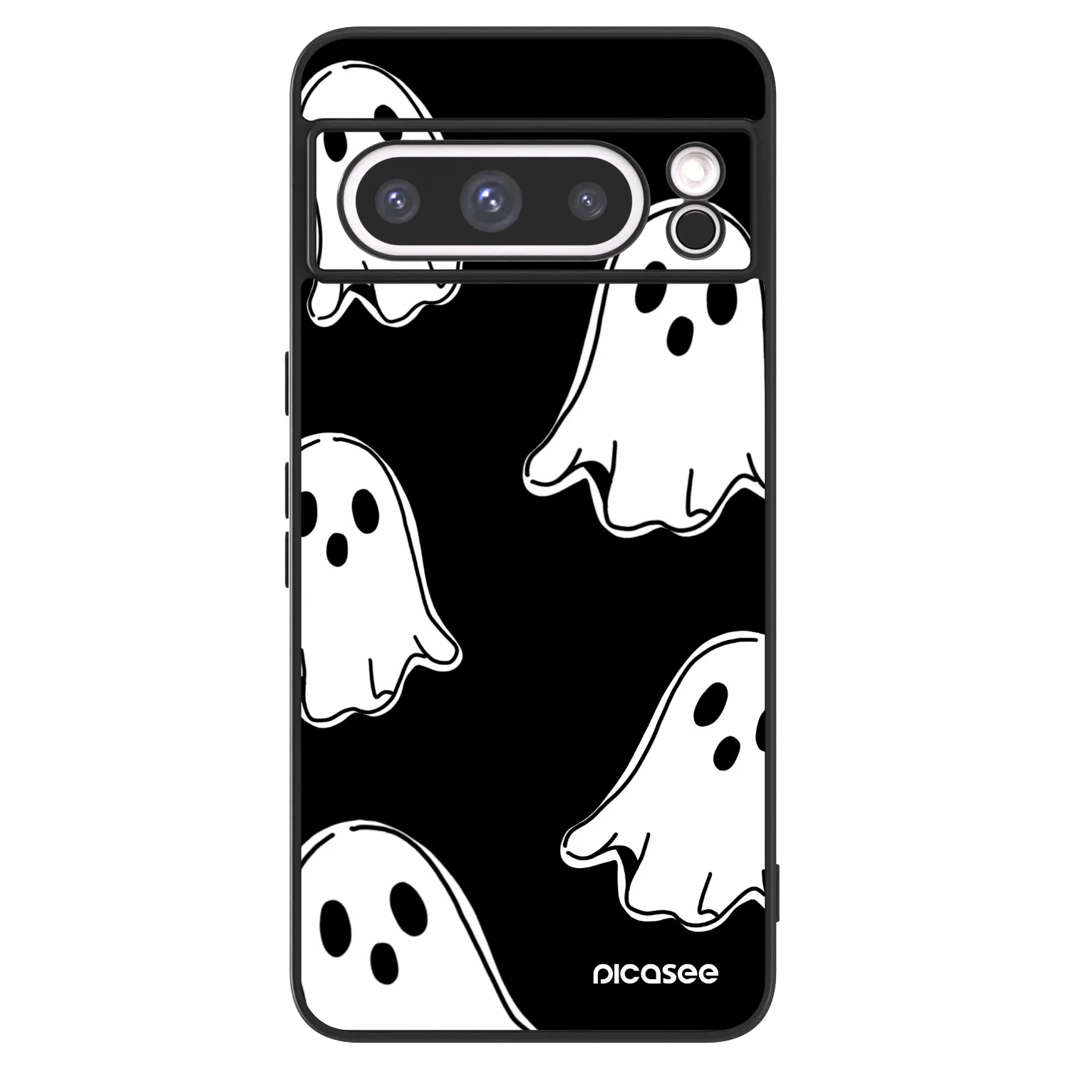 Picasee ULTIMATE CASE na Google Pixel 8 Pro - Black ghosts