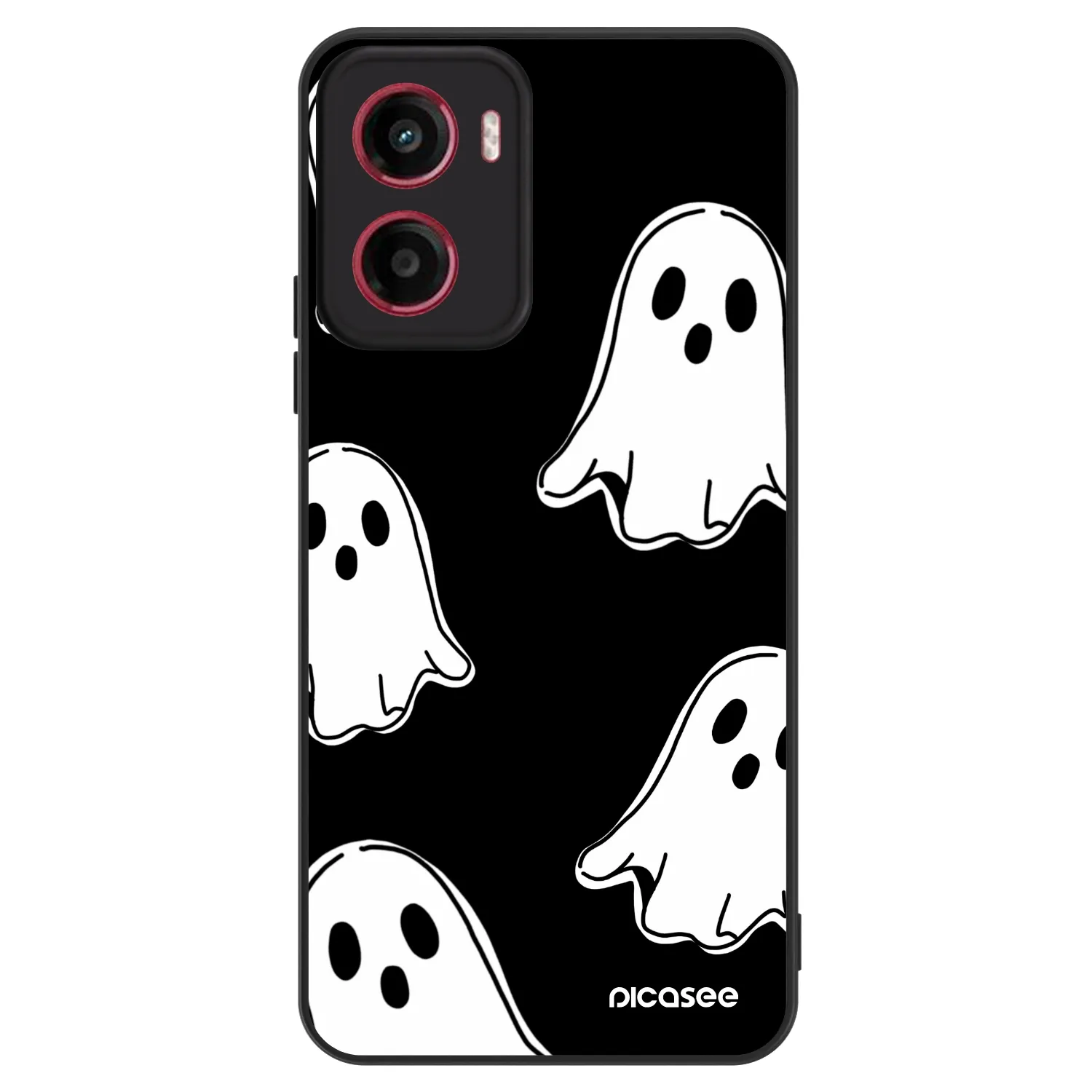 Picasee ULTIMATE CASE na Motorola Moto G05 - Black ghosts