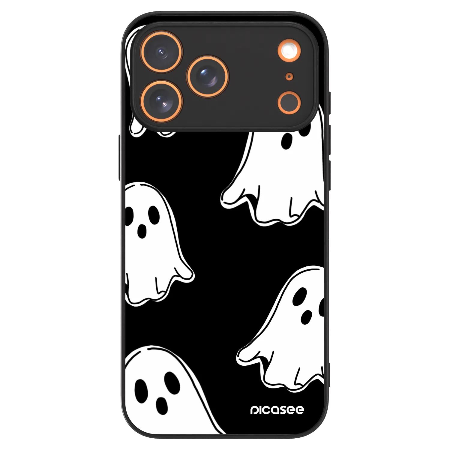 Picasee ULTIMATE CASE na Apple iPhone 17 Pro Max - Black ghosts