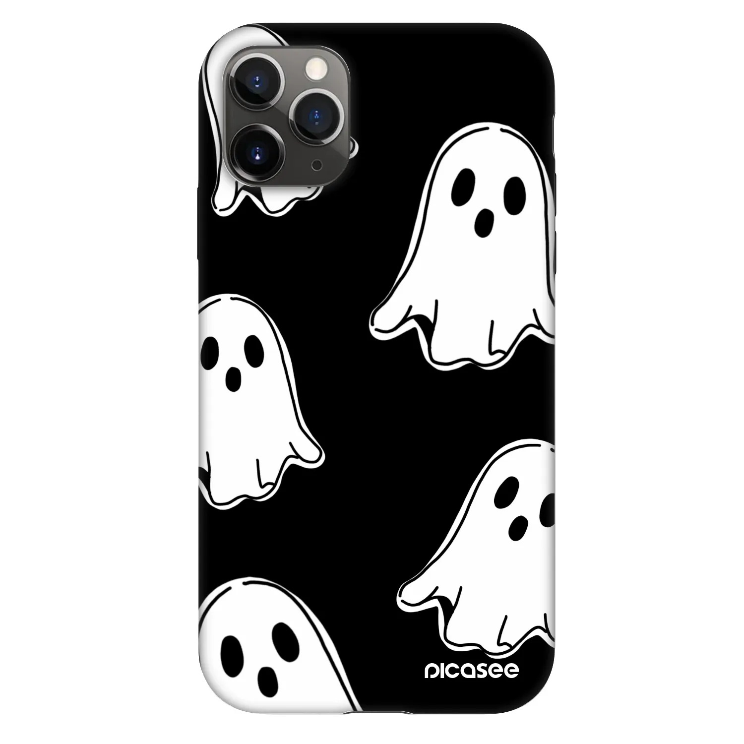 Picasee Fashion Case na Apple iPhone 11 Pro - Black ghosts