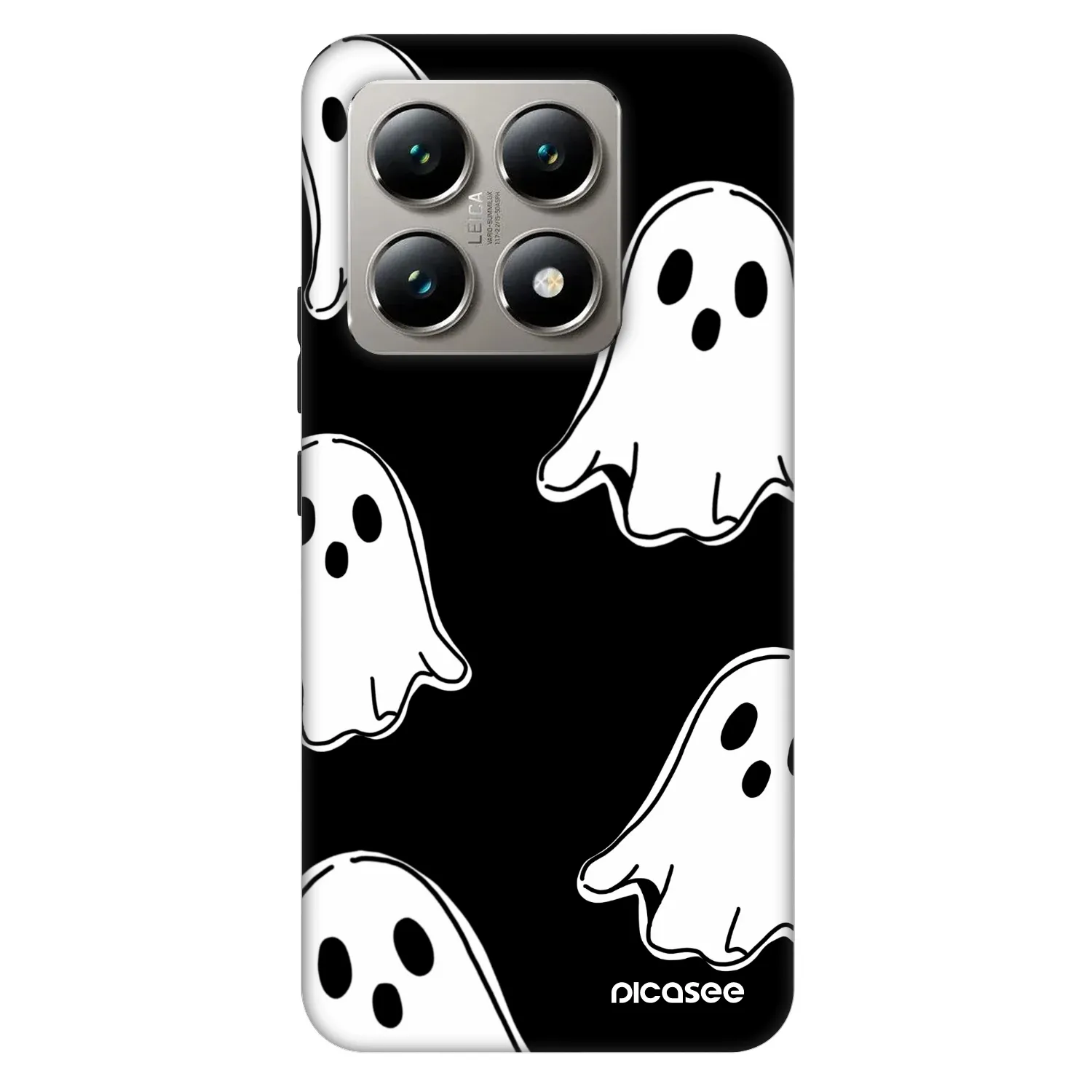 Picasee Fashion Case na Xiaomi 14T - Black ghosts