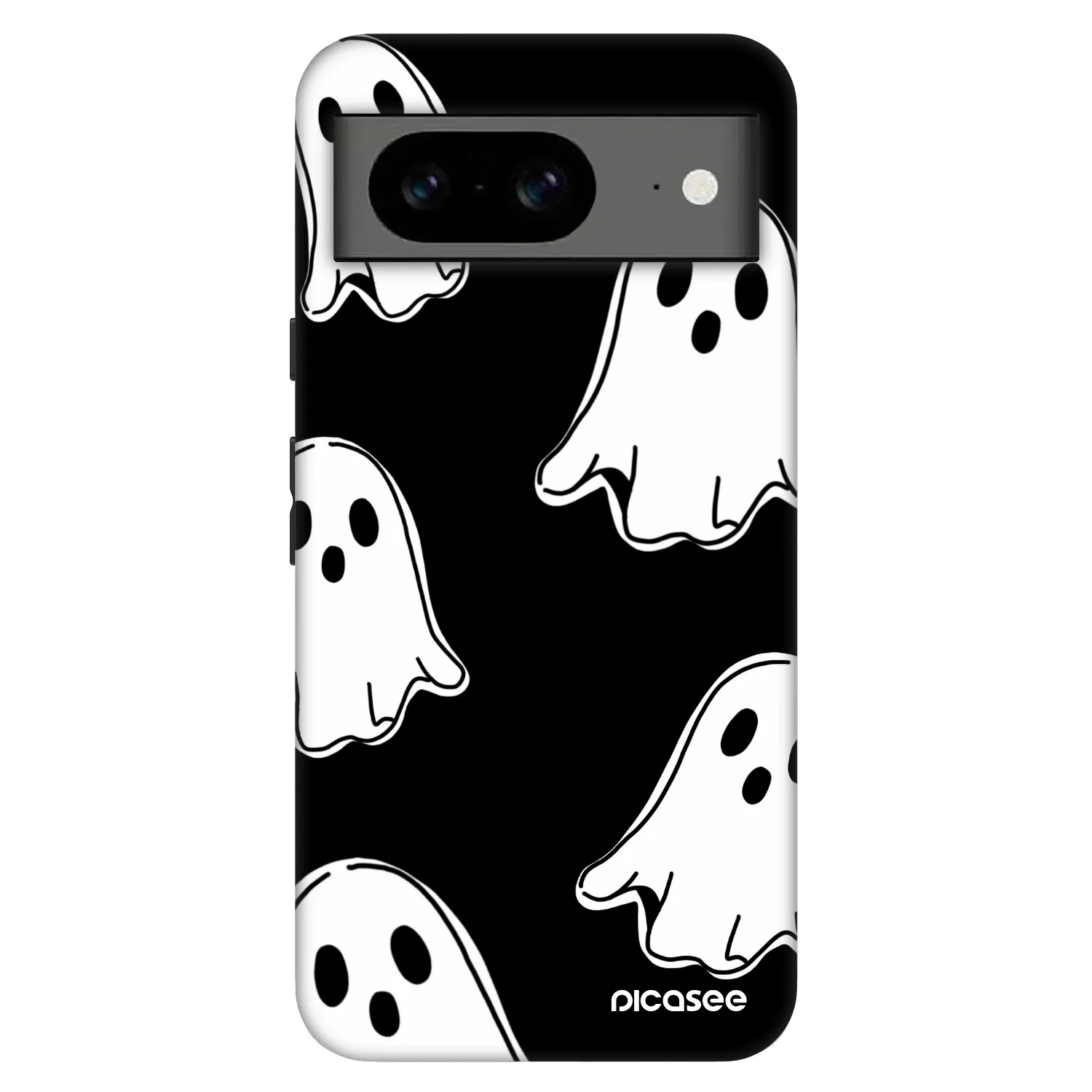 Picasee Fashion Case na Google Pixel 8 Pro - Black ghosts