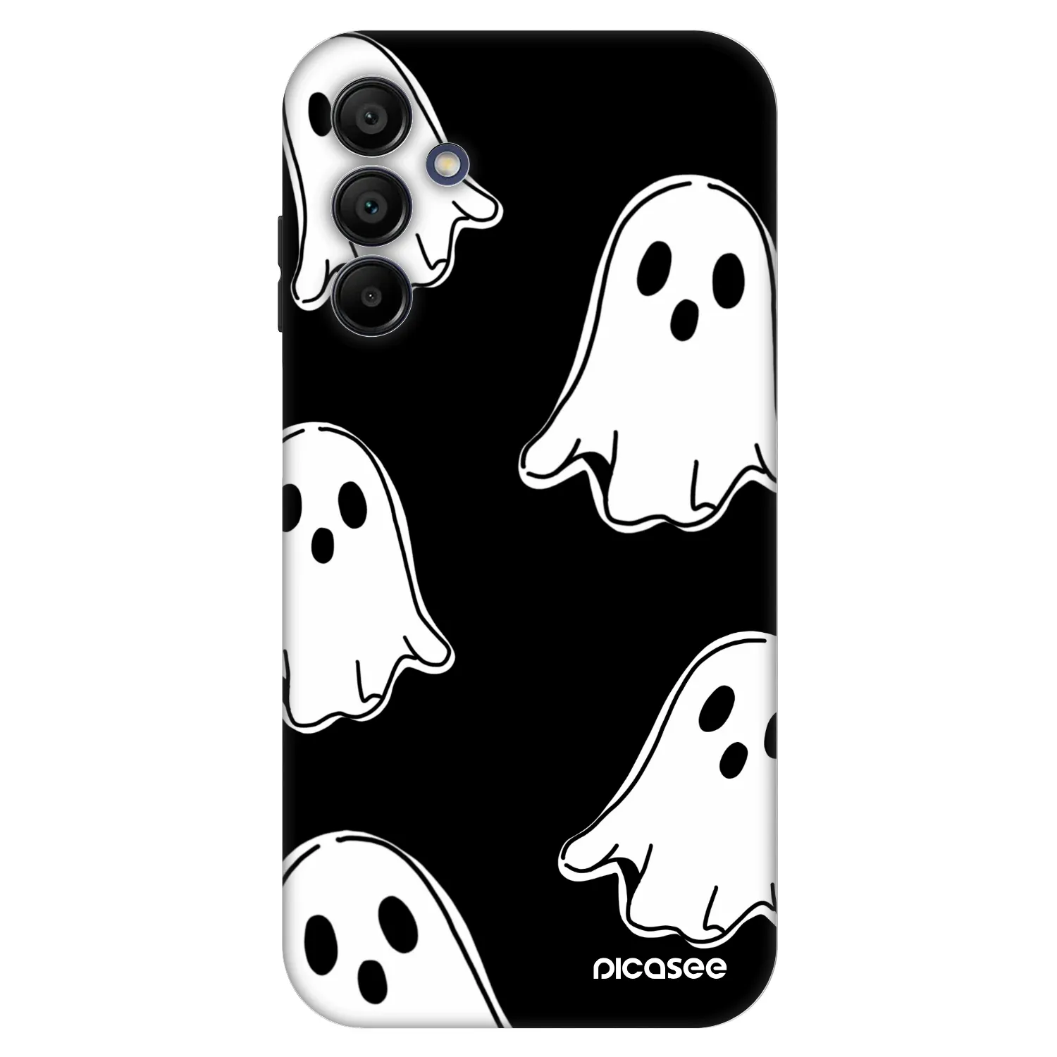 Picasee Fashion Case na Samsung Galaxy A15 A156B 5G - Black ghosts