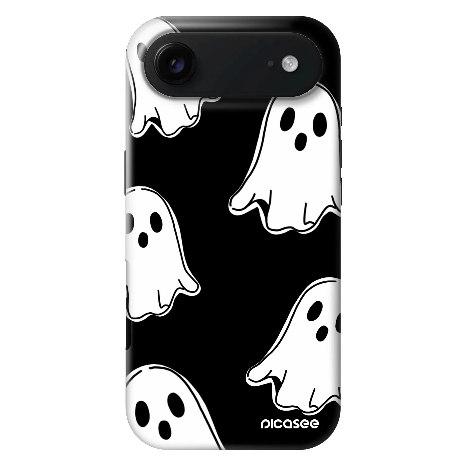 Picasee Fashion Case MagSafe na Apple iPhone Air - Black ghosts