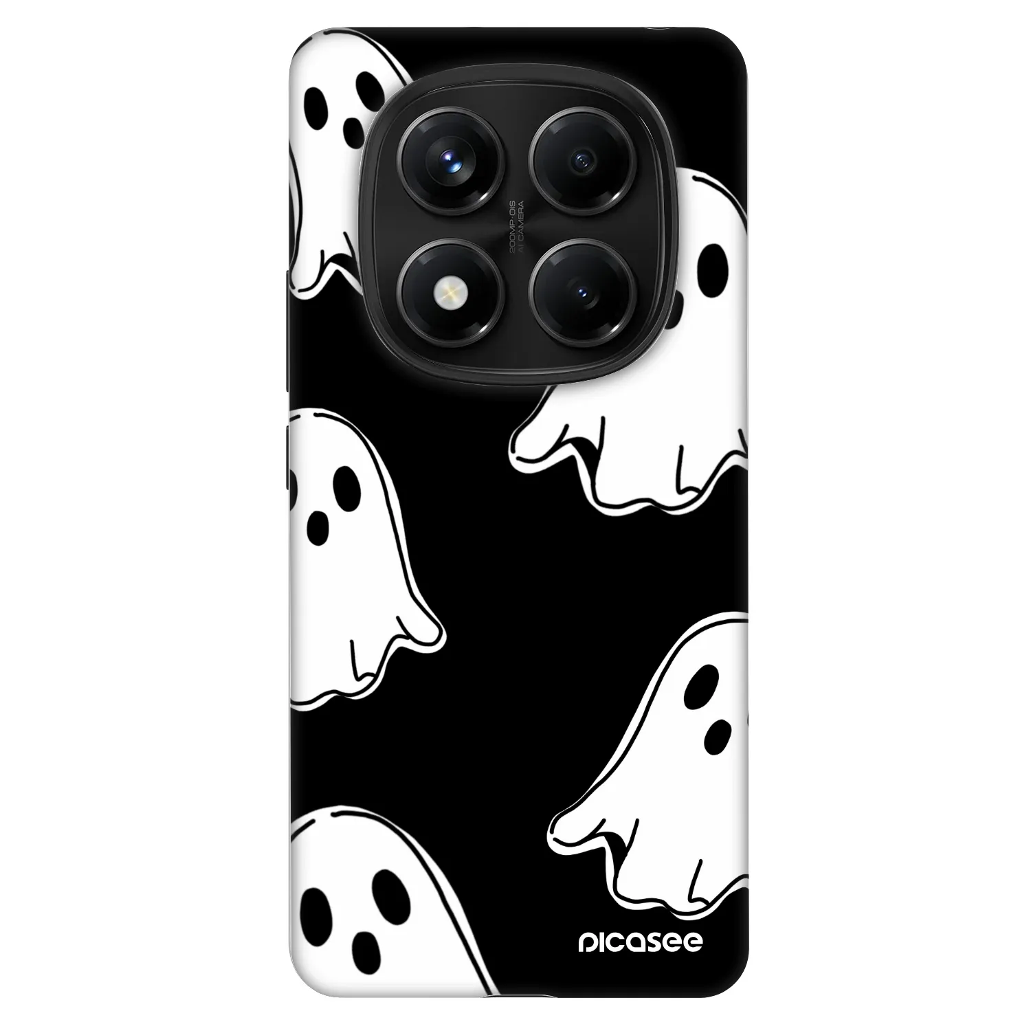 Picasee Fashion Case na Xiaomi Redmi Note 14 Pro 4G - Black ghosts