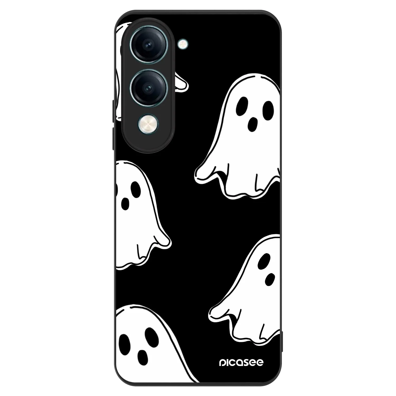 Picasee ULTIMATE CASE na Vivo Y29s 5G - Black ghosts