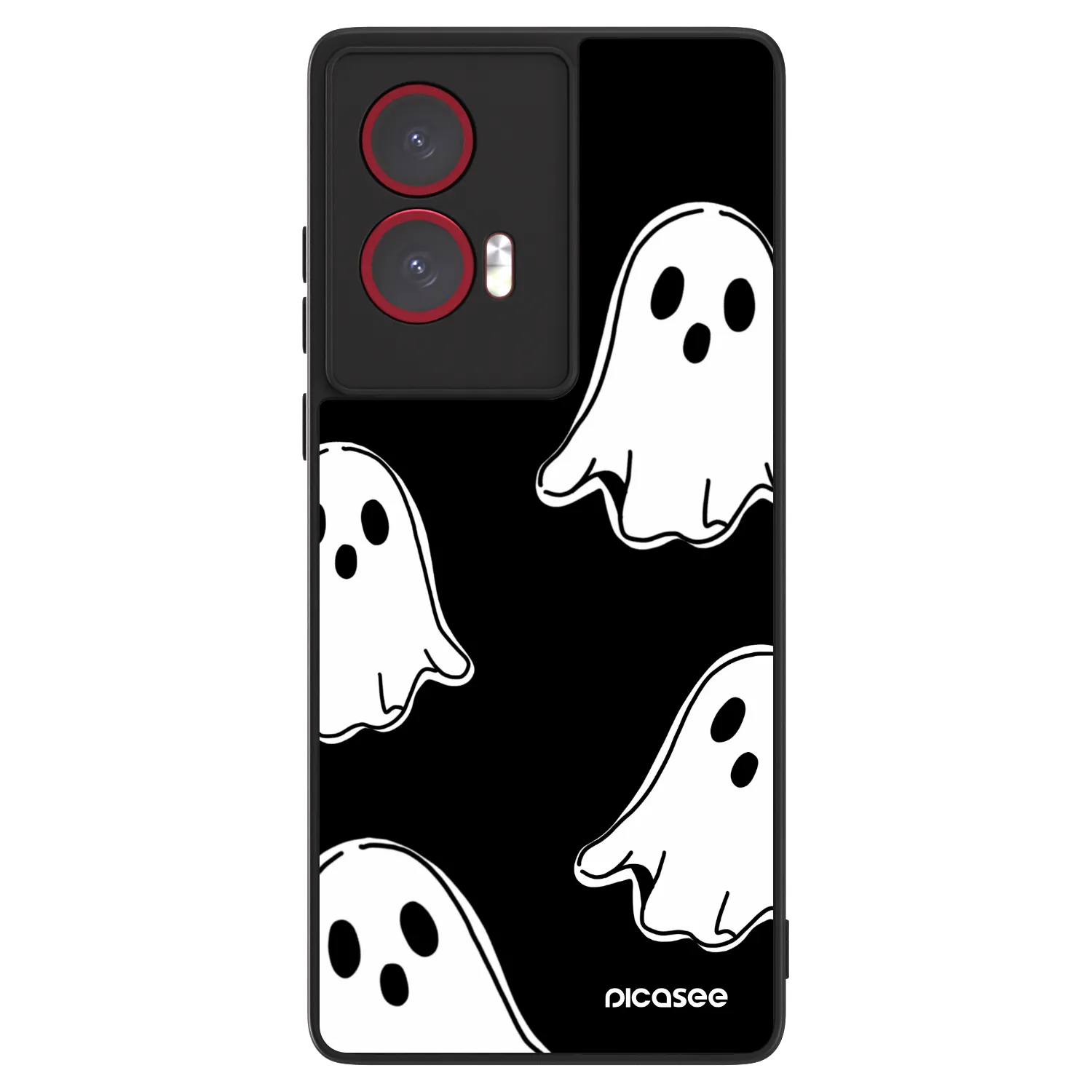 Picasee ULTIMATE CASE na Motorola Edge 50 Fusion - Black ghosts