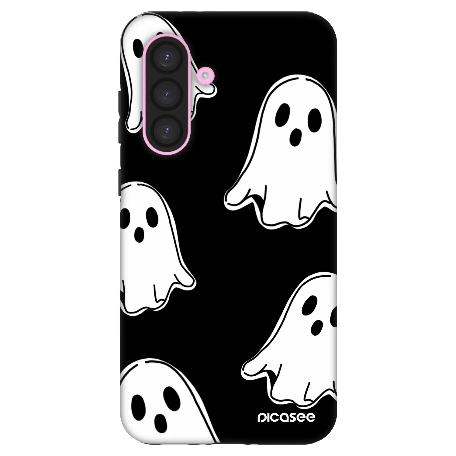 Picasee Fashion Case na Samsung Galaxy A56 5G A566B - Black ghosts