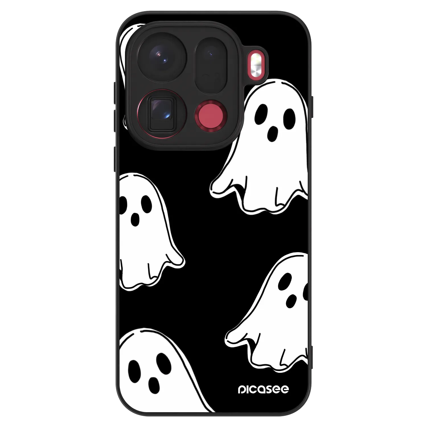 Picasee ULTIMATE CASE na OPPO Find X9 Pro - Black ghosts