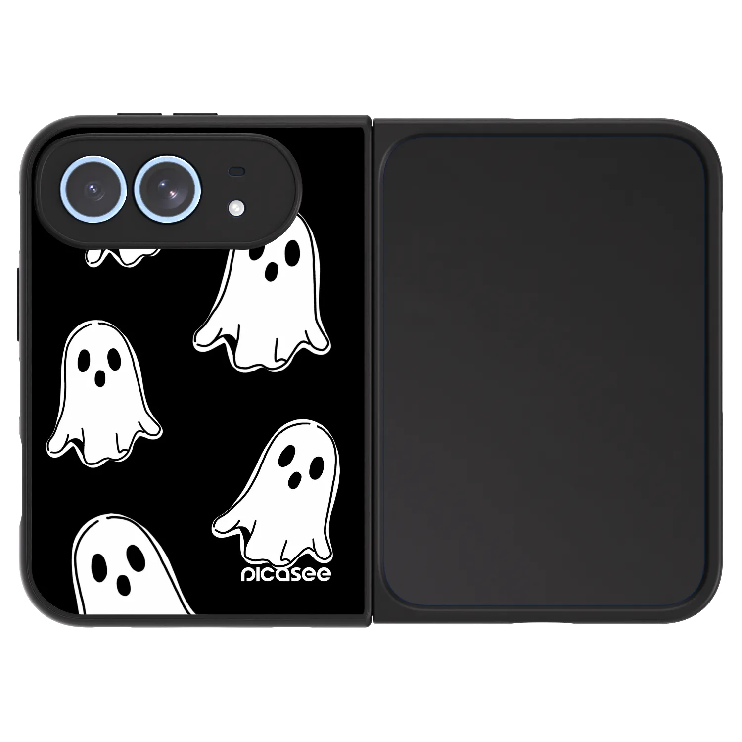 Picasee ULTIMATE CASE na Apple iPhone Duo - Black ghosts