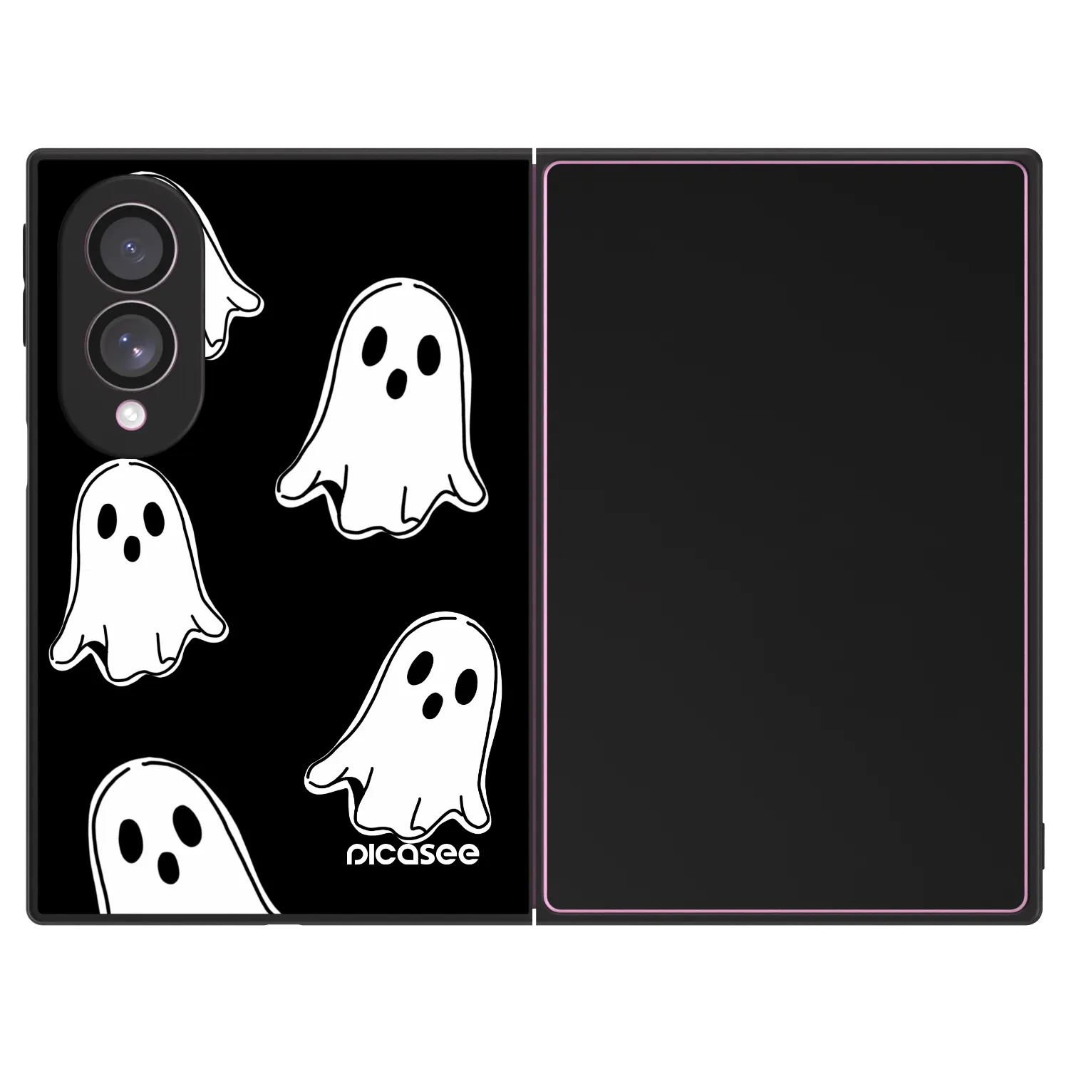 Picasee ULTIMATE CASE na Samsung Galaxy Z Fold8 5G - Black ghosts