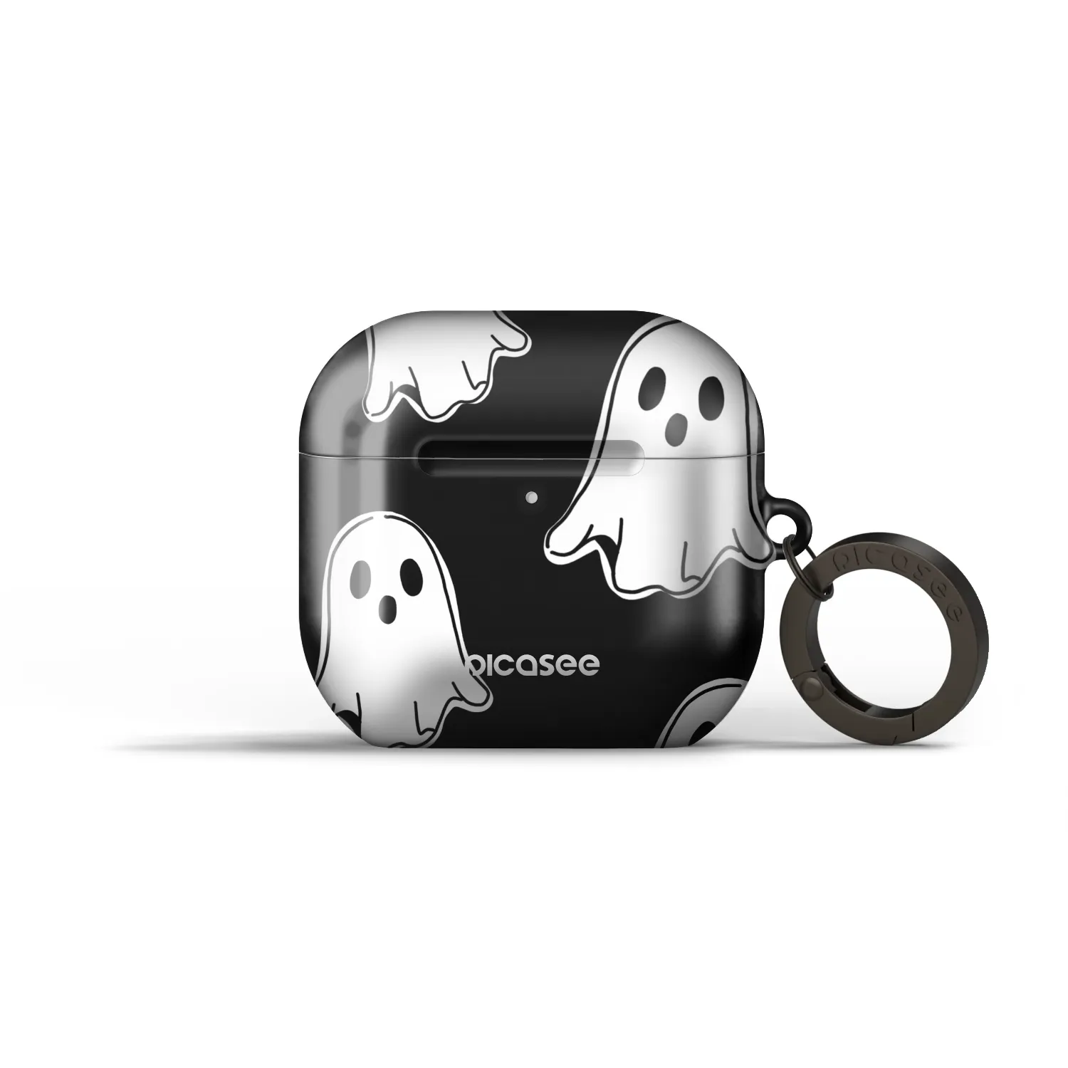 Picasee Obal pro Apple AirPods 5 - Black ghosts