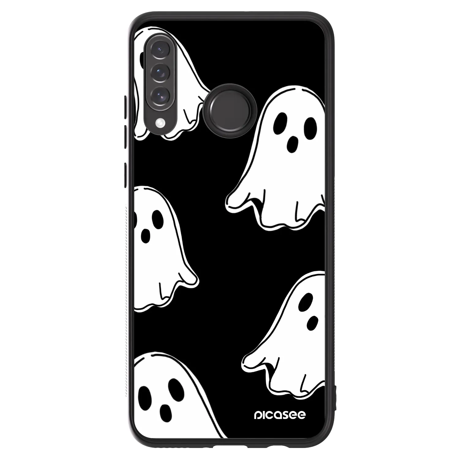 Picasee ULTIMATE CASE na Huawei P30 Lite - Black ghosts