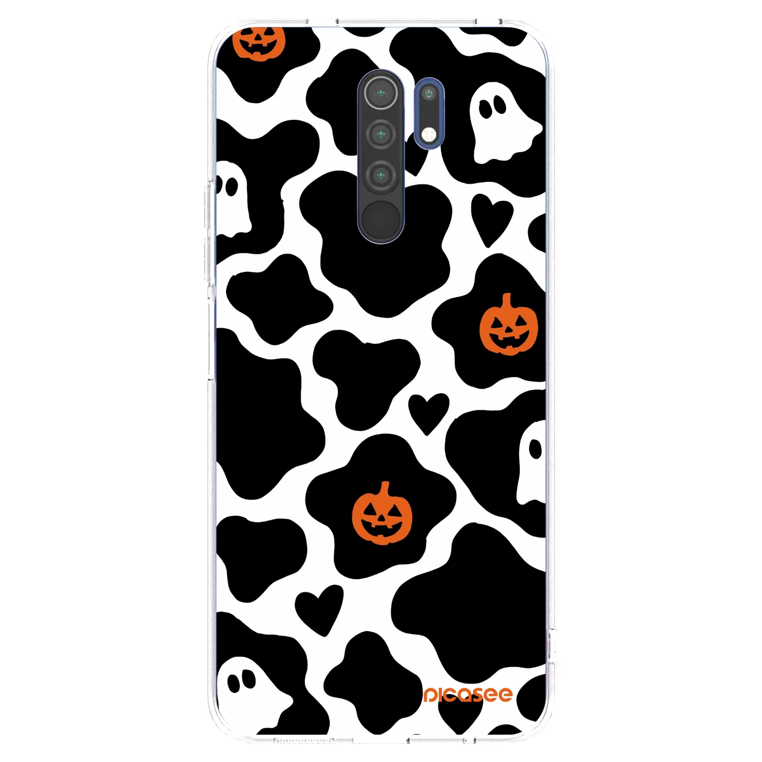 Picasee silikonowe przeźroczyste etui na Xiaomi Redmi 9 - Boow