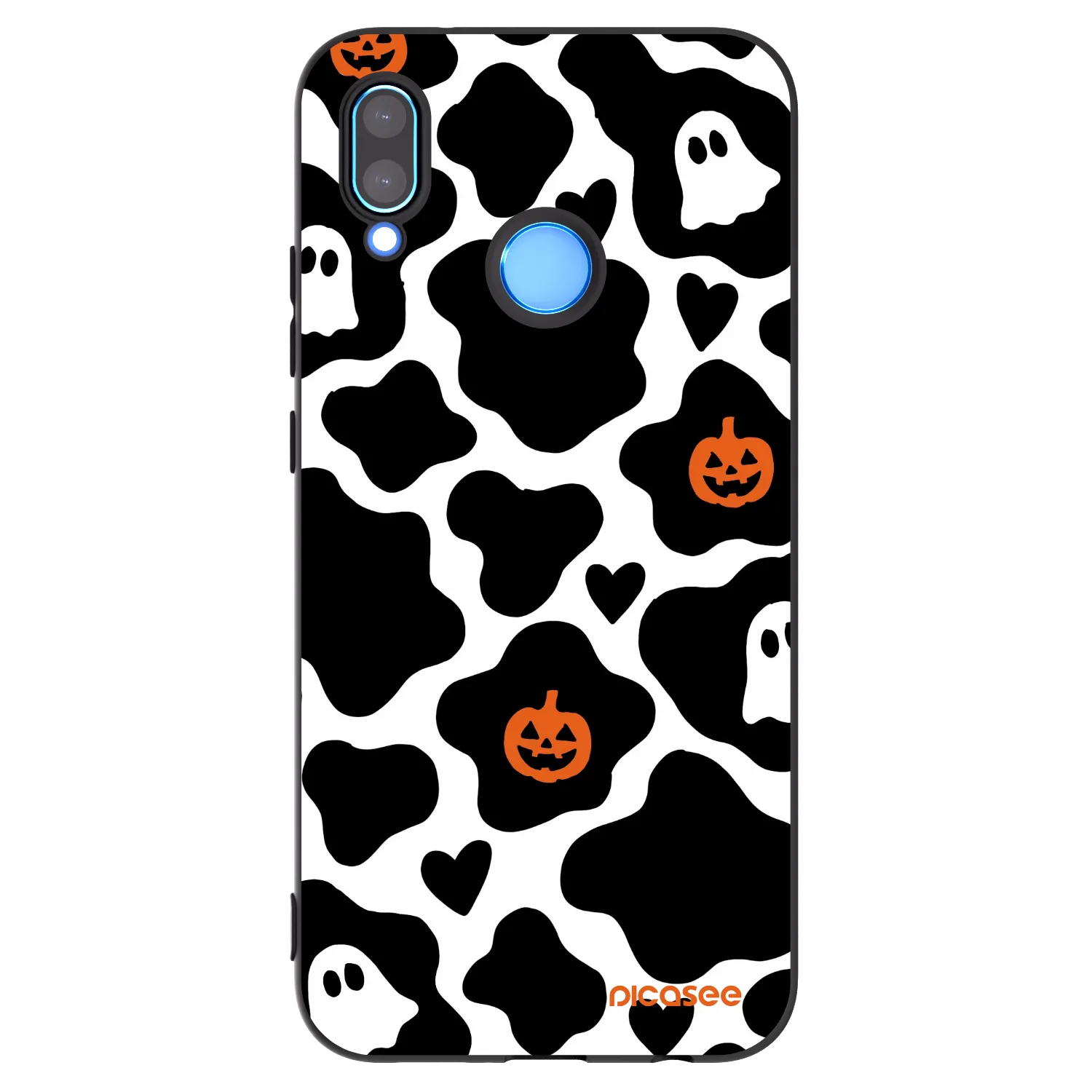Picasee silikonowe czarne etui na Huawei P20 Lite - Boow
