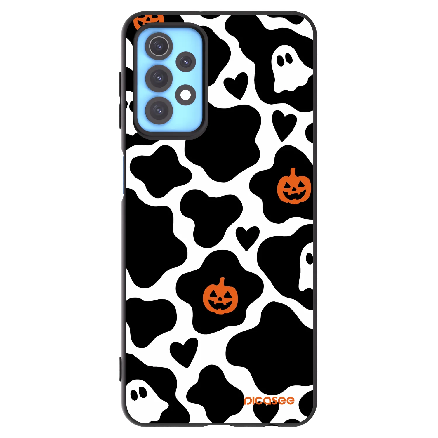 Picasee silikonowe czarne etui na Samsung Galaxy A32 4G SM-A325F - Boow