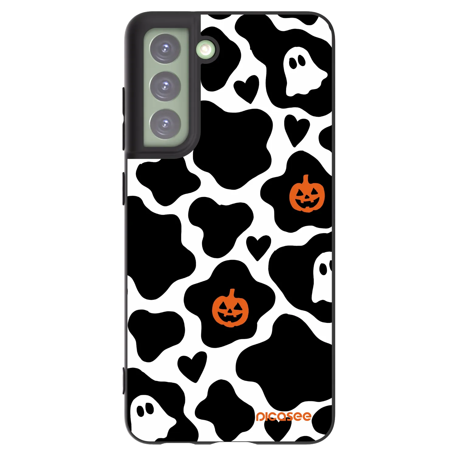 Picasee silikonowe czarne etui na Samsung Galaxy S21 FE 5G - Boow