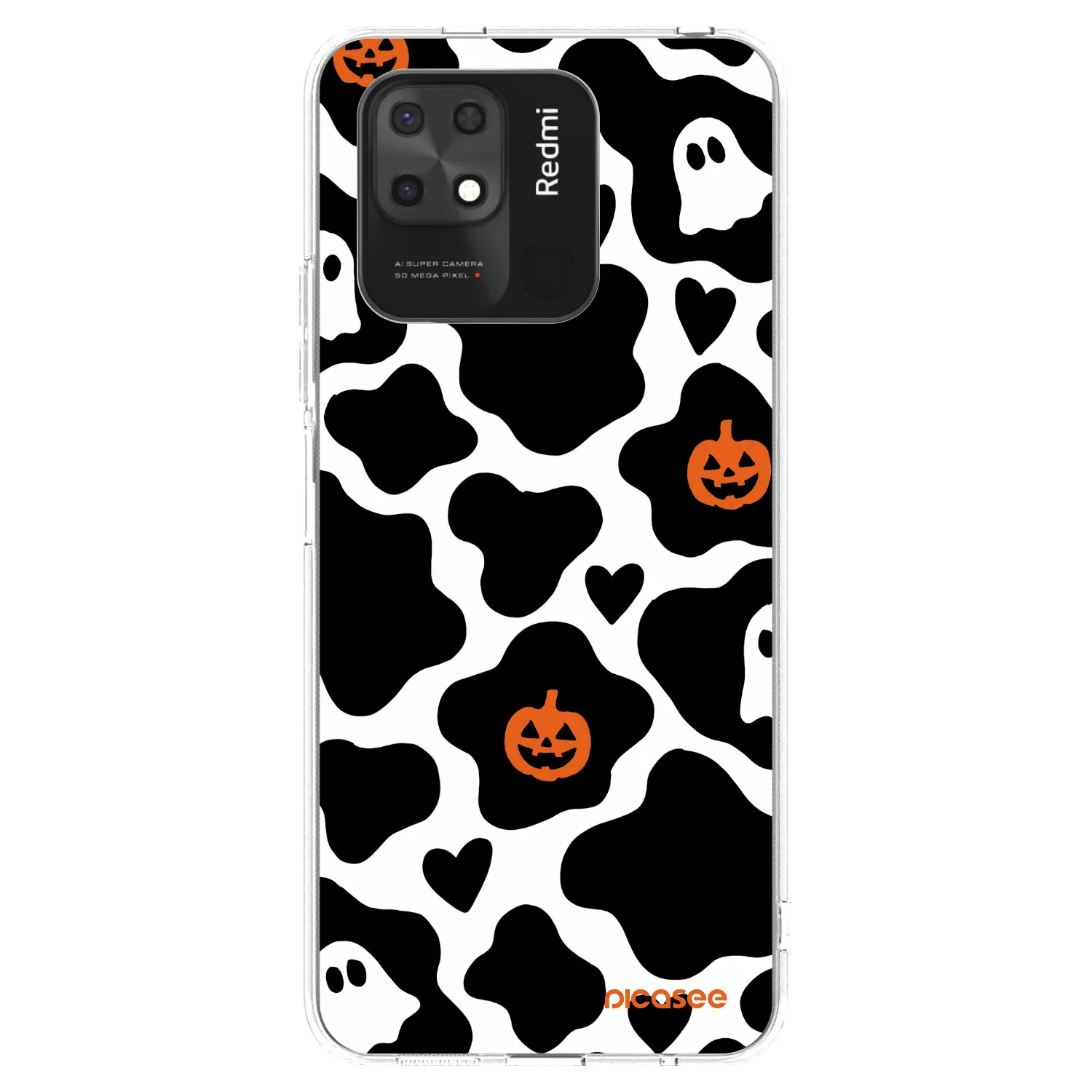 Picasee silikonowe przeźroczyste etui na Xiaomi Redmi 10C - Boow