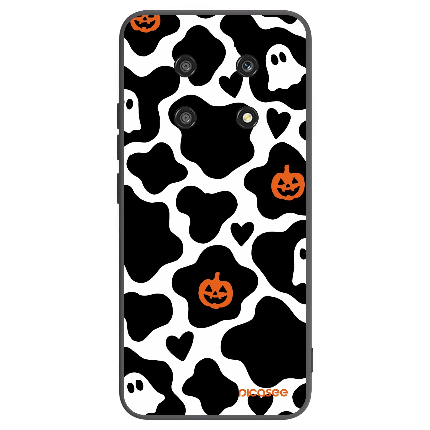 Picasee silikonowe czarne etui na Honor Magic4 Lite 5G - Boow