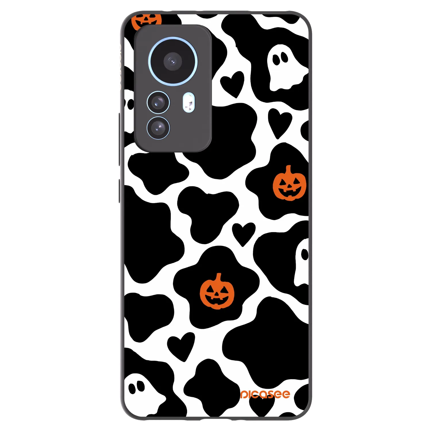 Picasee silikonowe czarne etui na Xiaomi 12T - Boow