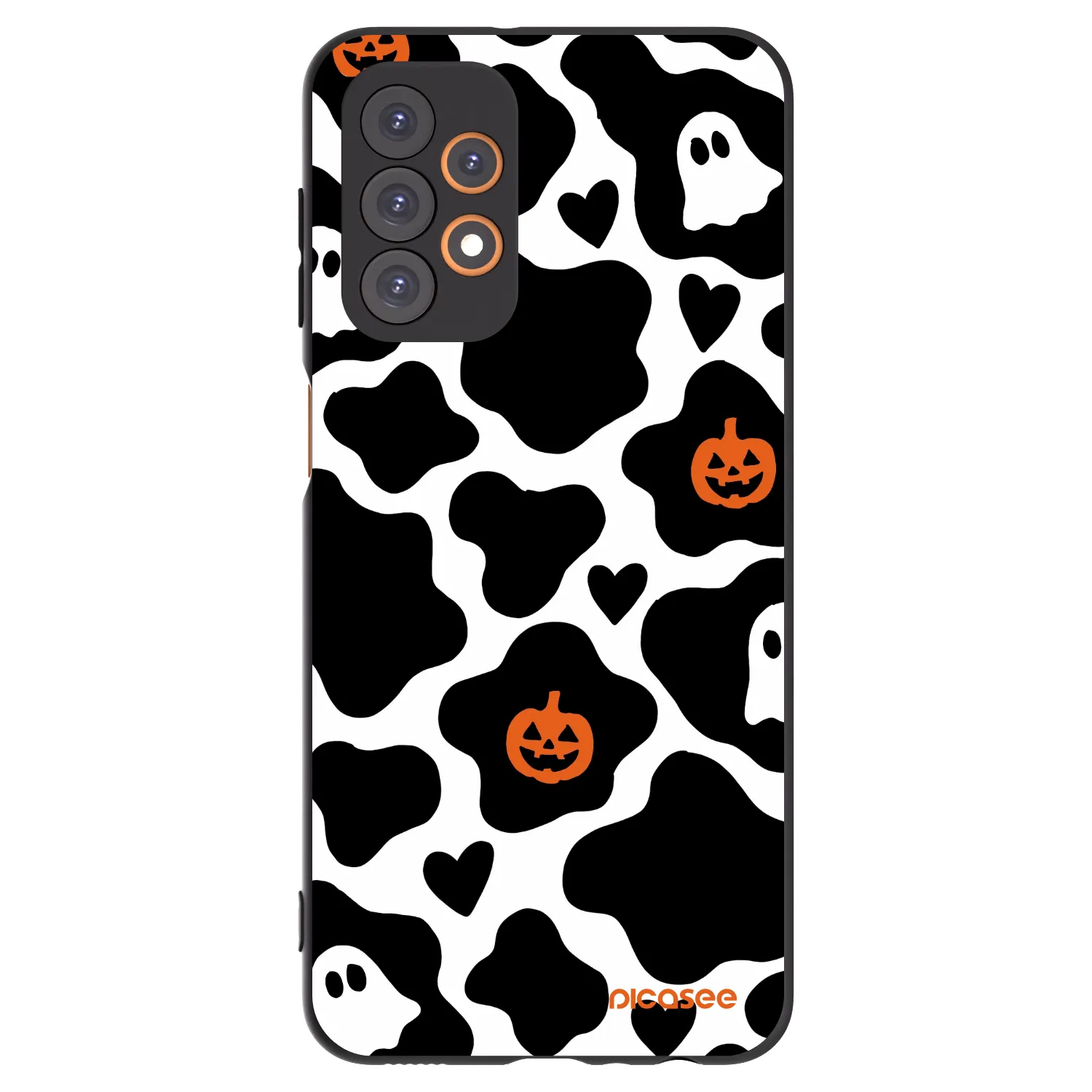 Picasee silikonowe czarne etui na Samsung Galaxy A23 A236B 5G - Boow