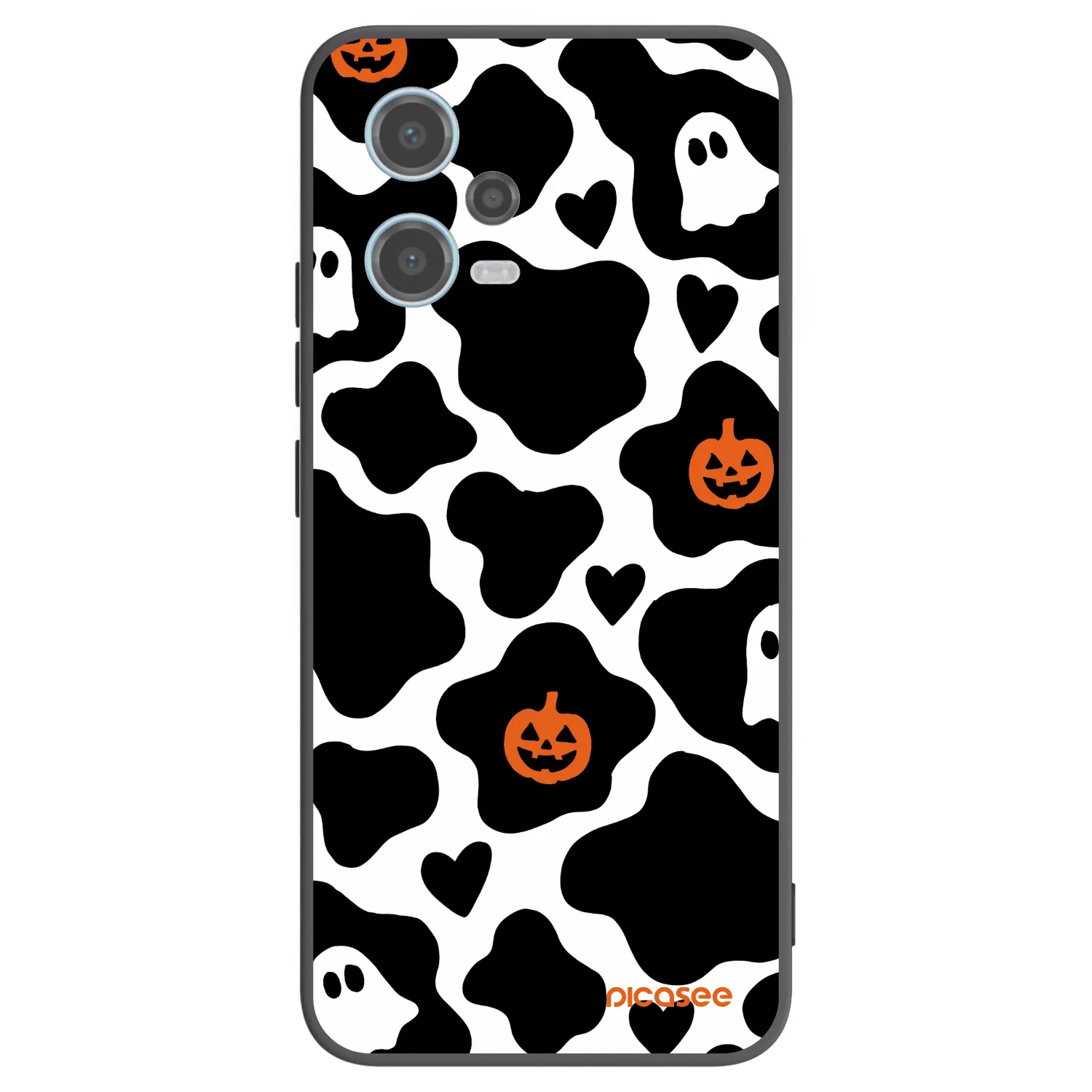 Picasee silikonowe czarne etui na Xiaomi Redmi Note 12 5G - Boow