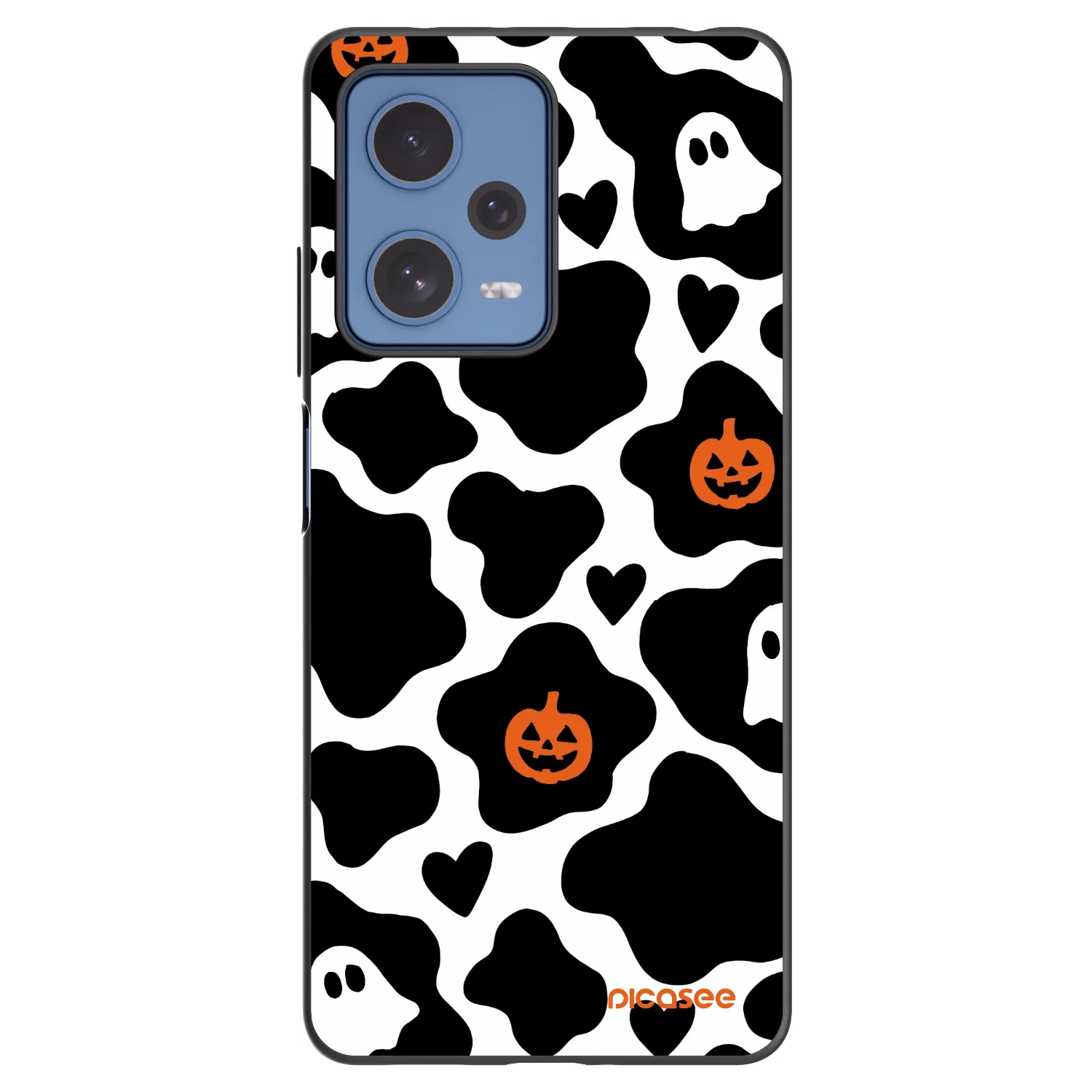 Picasee silikonowe czarne etui na Xiaomi Redmi Note 12 Pro 5G - Boow