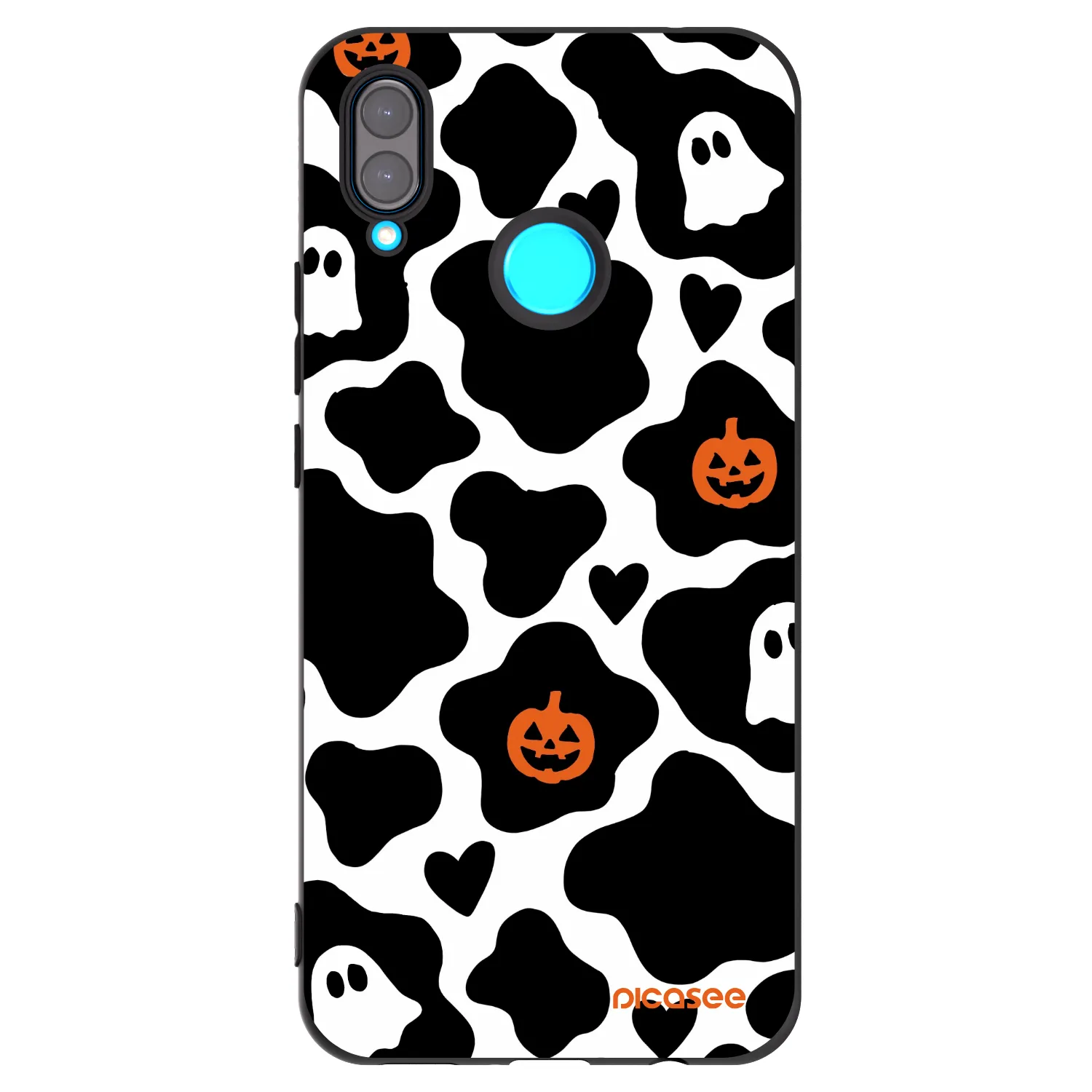 Picasee silikonowe czarne etui na Huawei Nova 3i - Boow