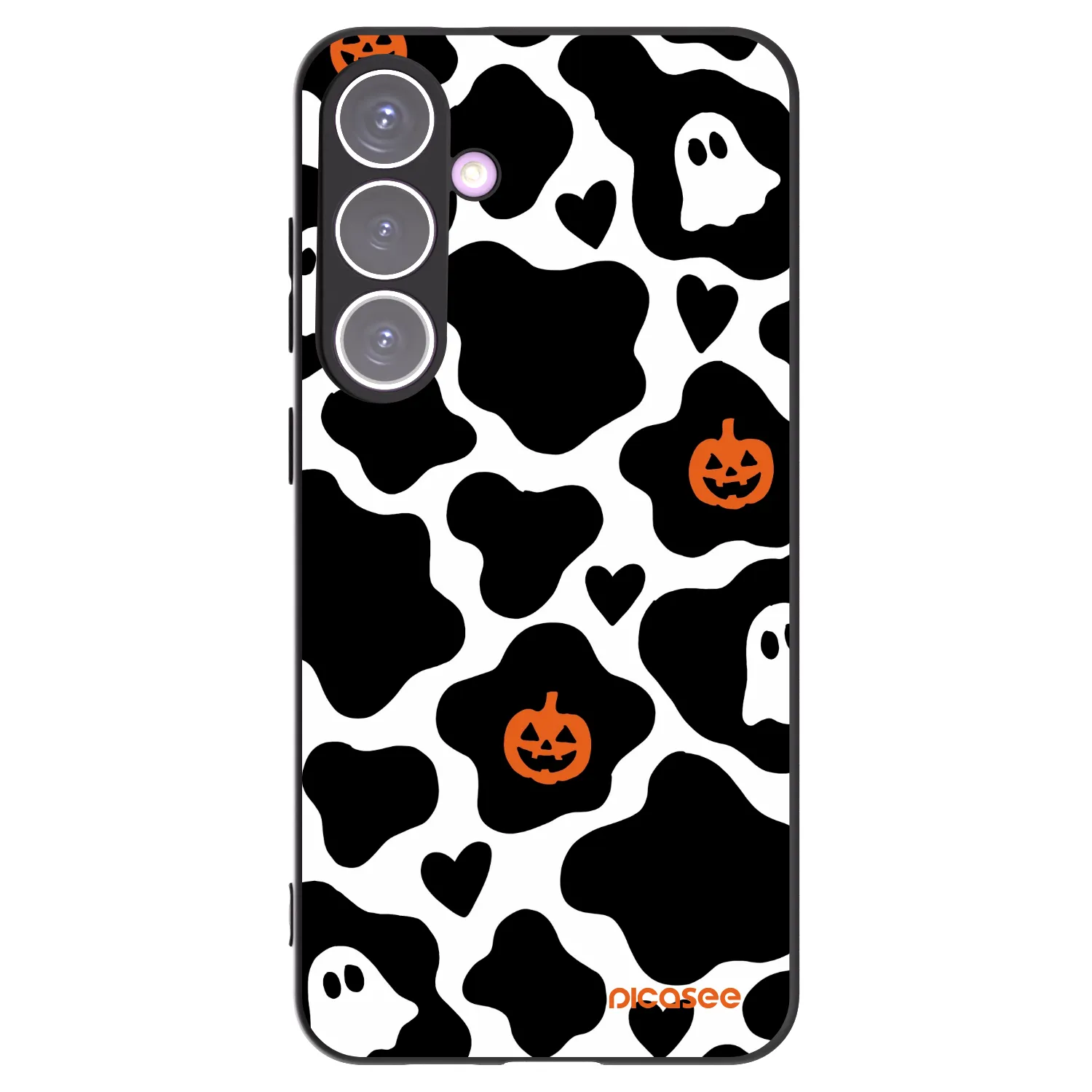 Picasee silikonowe czarne etui na Samsung Galaxy S24+ S926B 5G - Boow