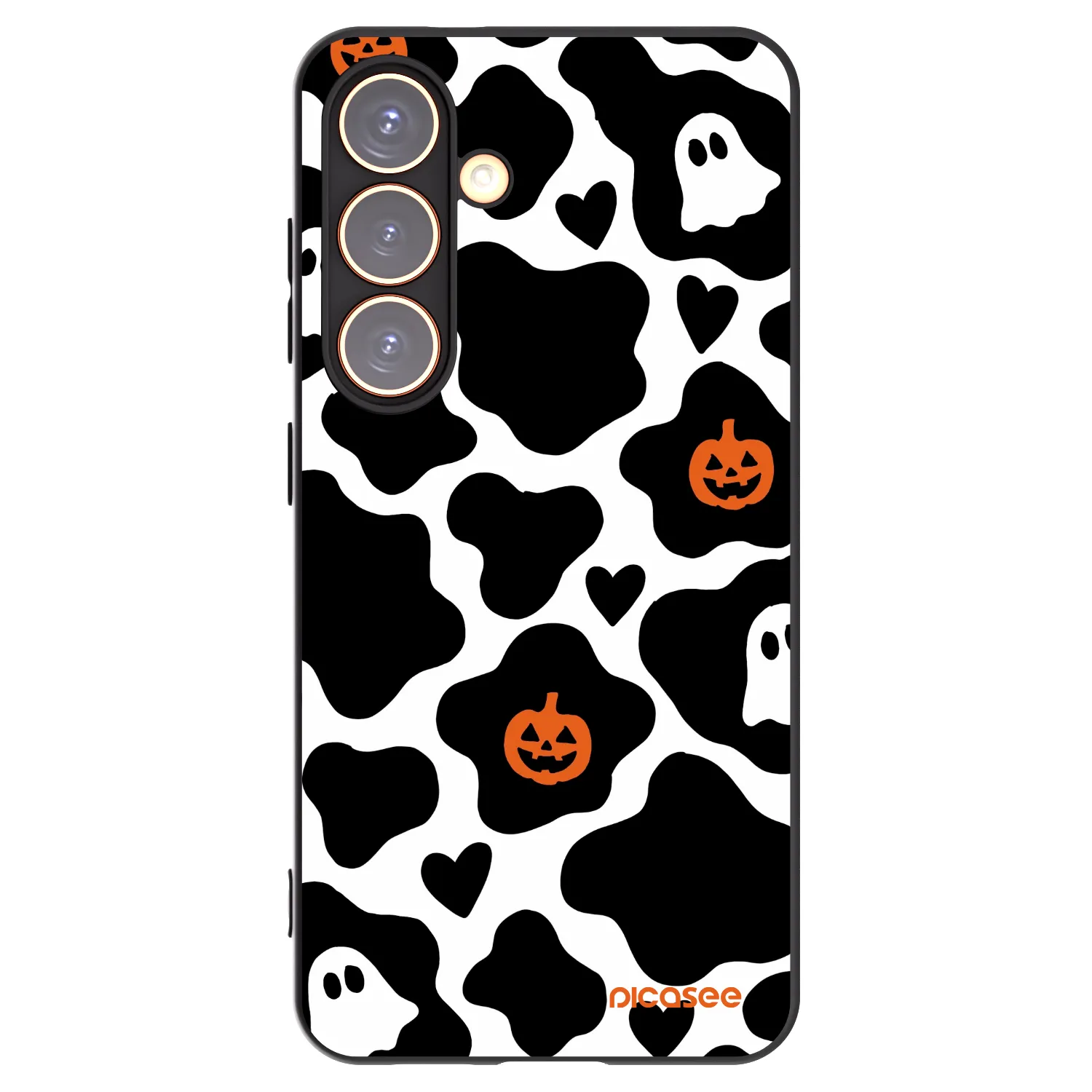 Picasee silikonowe czarne etui na Samsung Galaxy S24 S921B 5G - Boow