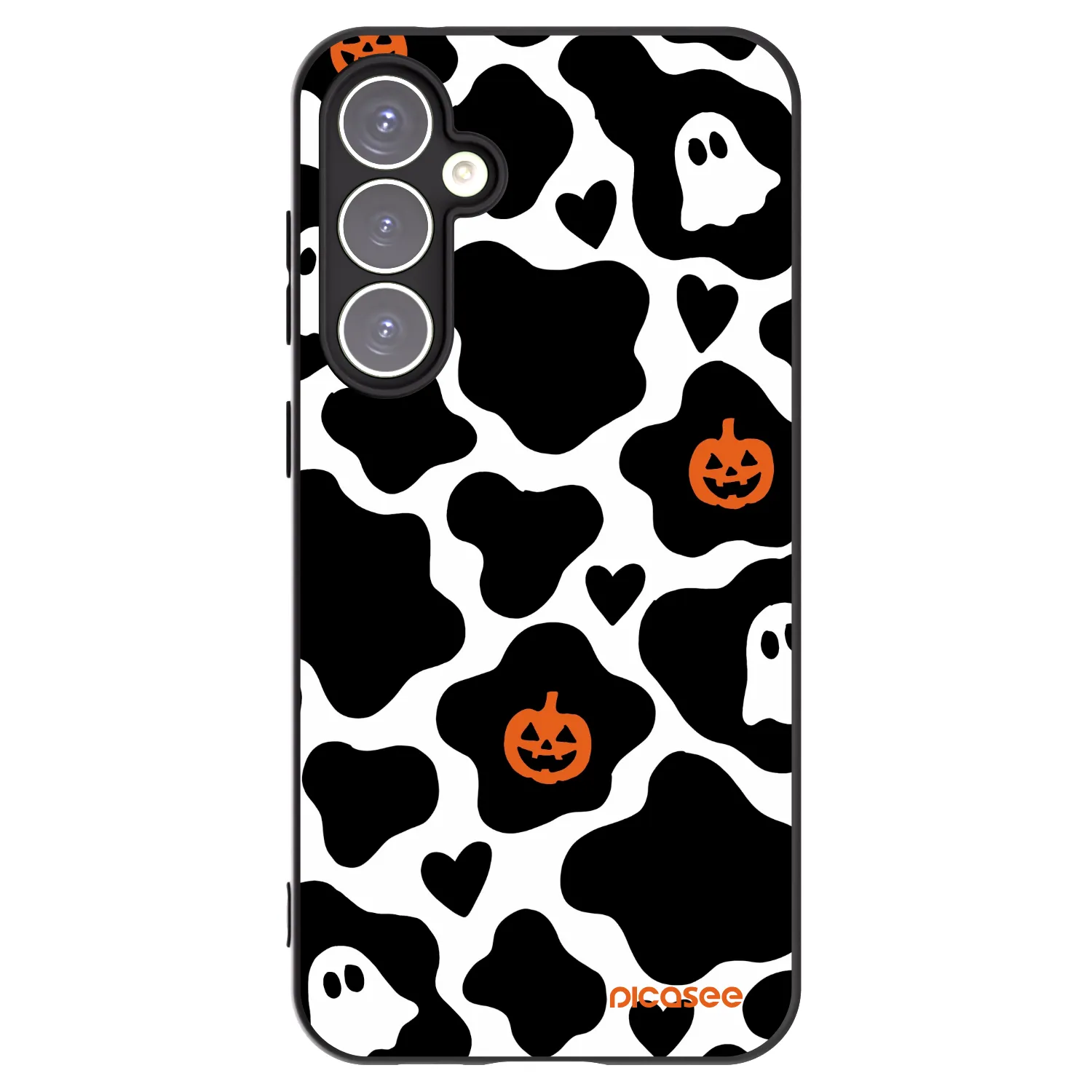 Picasee silikonowe czarne etui na Samsung Galaxy S23 FE S711B - Boow