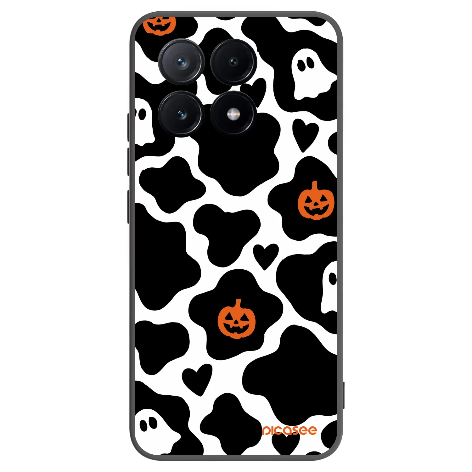 Picasee silikonowe czarne etui na Xiaomi Poco X6 Pro - Boow