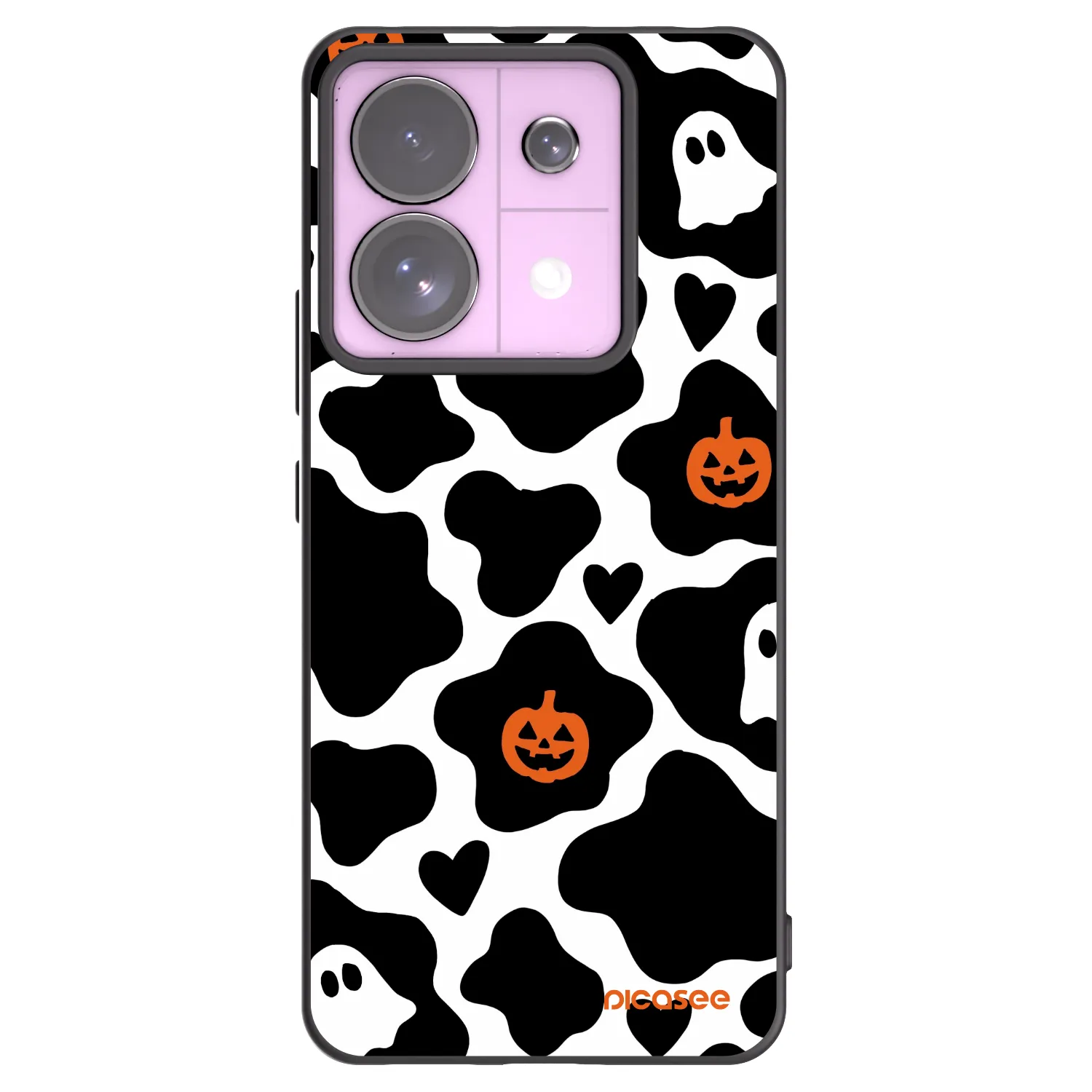 Picasee silikonowe czarne etui na Xiaomi Redmi Note 13 Pro 5G - Boow