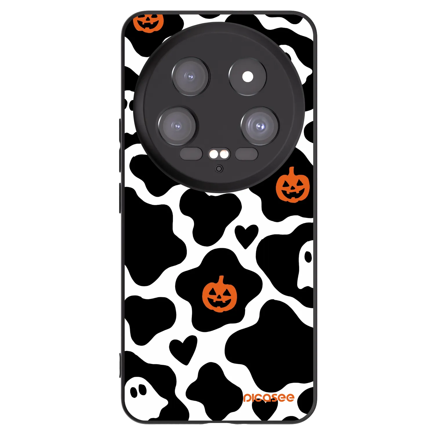 Picasee silikonowe czarne etui na Xiaomi 14 Ultra - Boow
