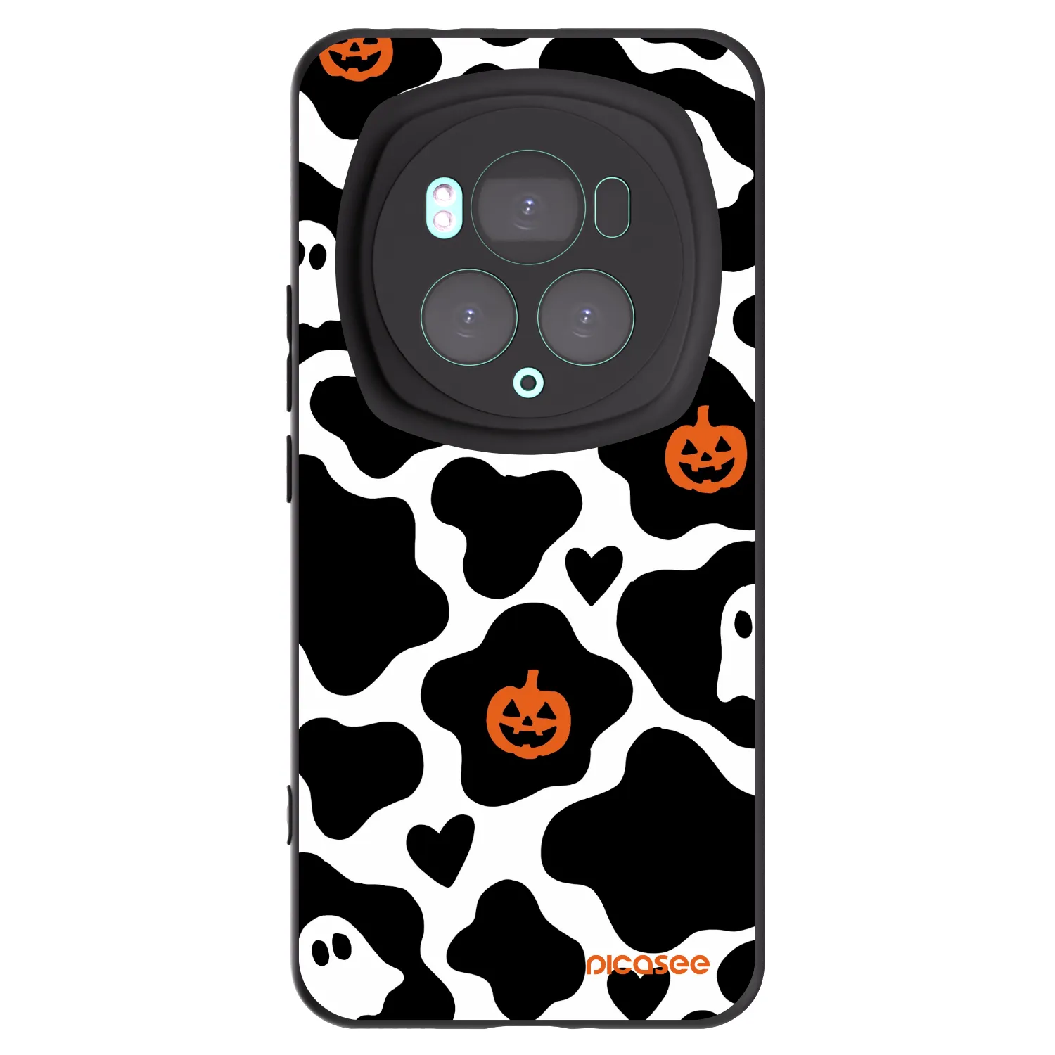 Picasee silikonowe czarne etui na Honor Magic6 Pro - Boow