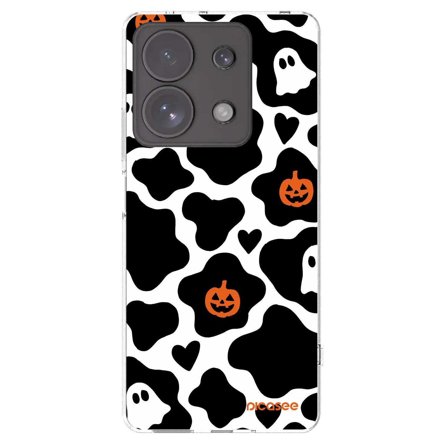 Picasee silikonowe przeźroczyste etui na Xiaomi Redmi Note 13 Pro 4G - Boow