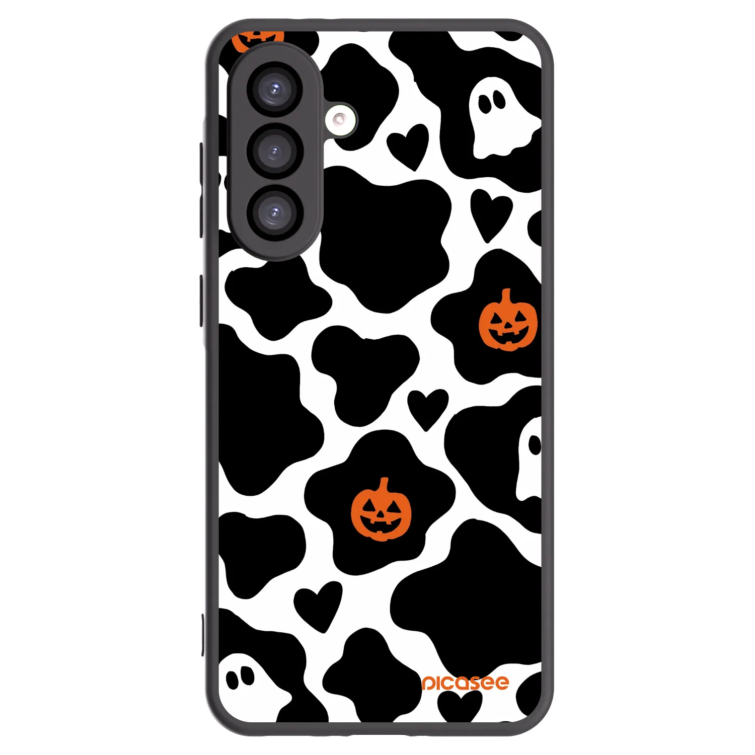 Picasee silikonowe czarne etui na Samsung Galaxy A26 5G A266B - Boow