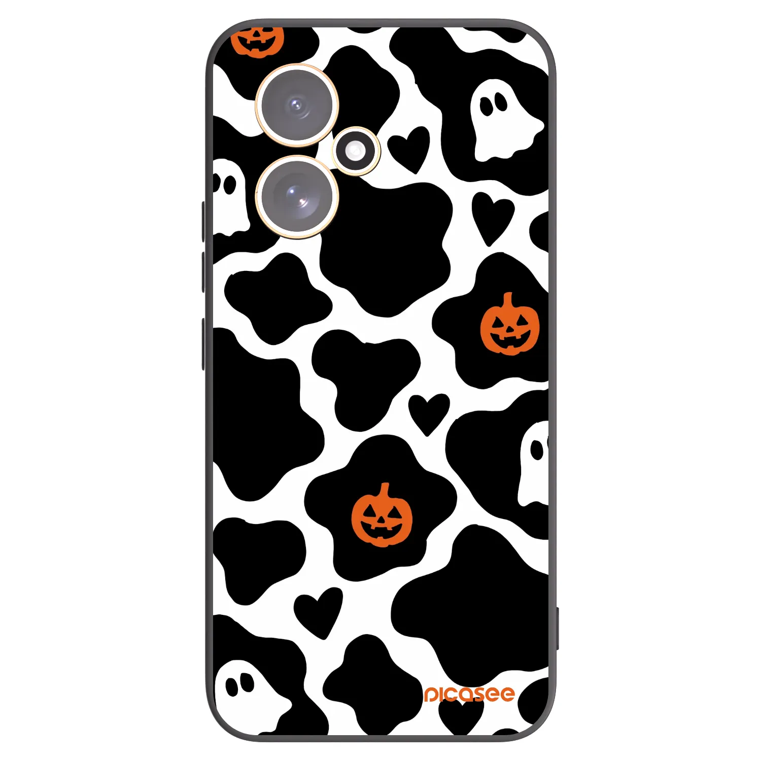 Picasee silikonowe czarne etui na Honor 400 5G - Boow