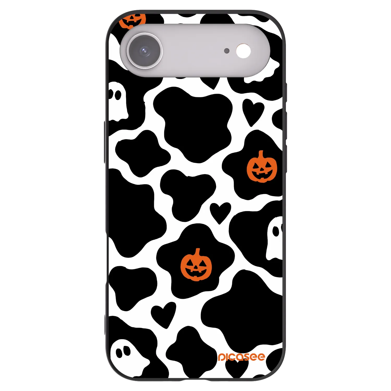 Picasee silikonowe czarne etui na Apple iPhone Air - Boow