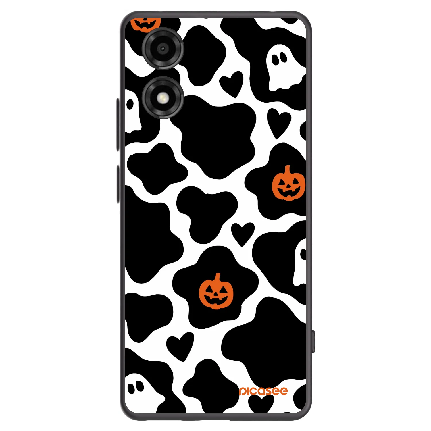 Picasee silikonowe czarne etui na Motorola Moto E14 - Boow
