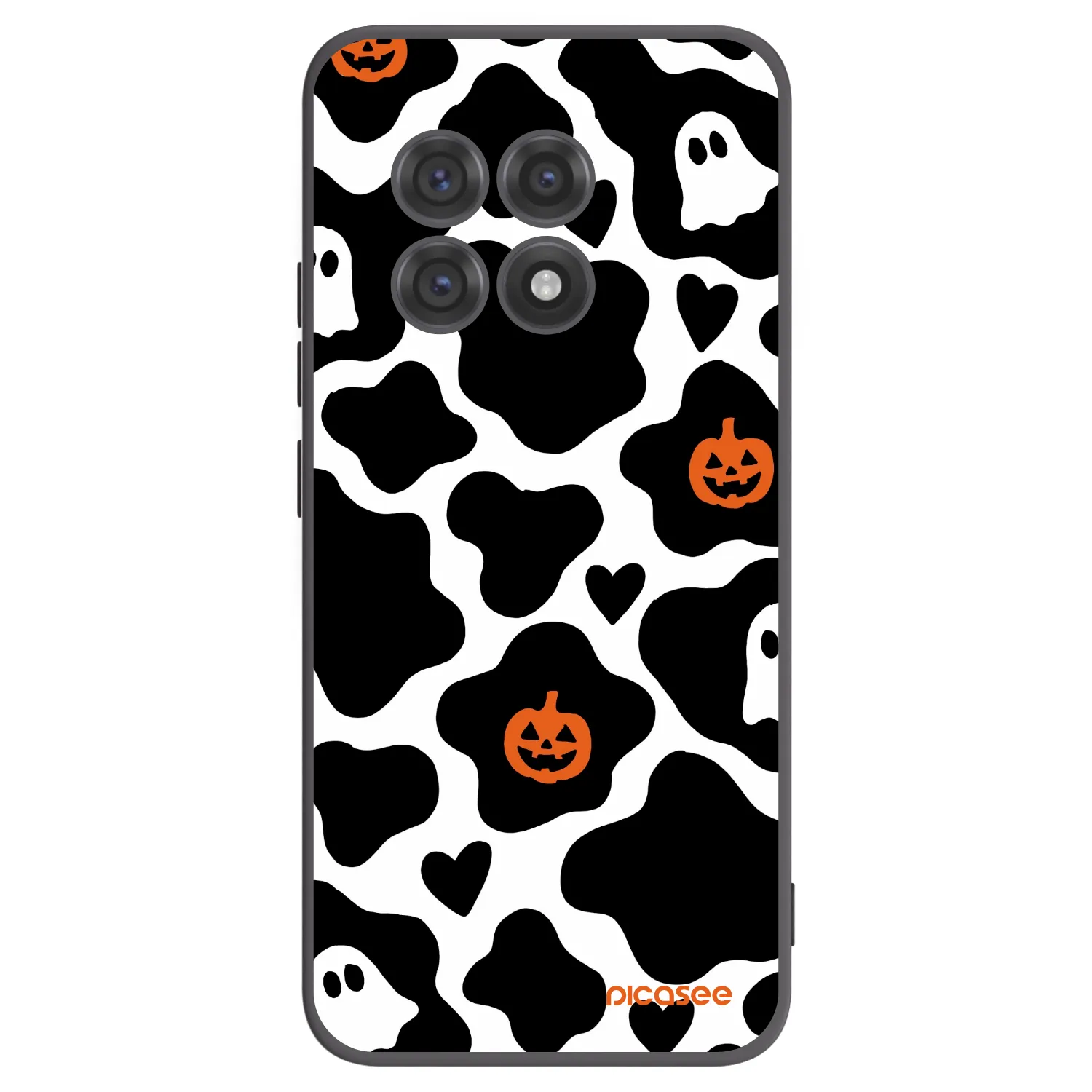 Picasee silikonowe czarne etui na OnePlus 13R 5G - Boow