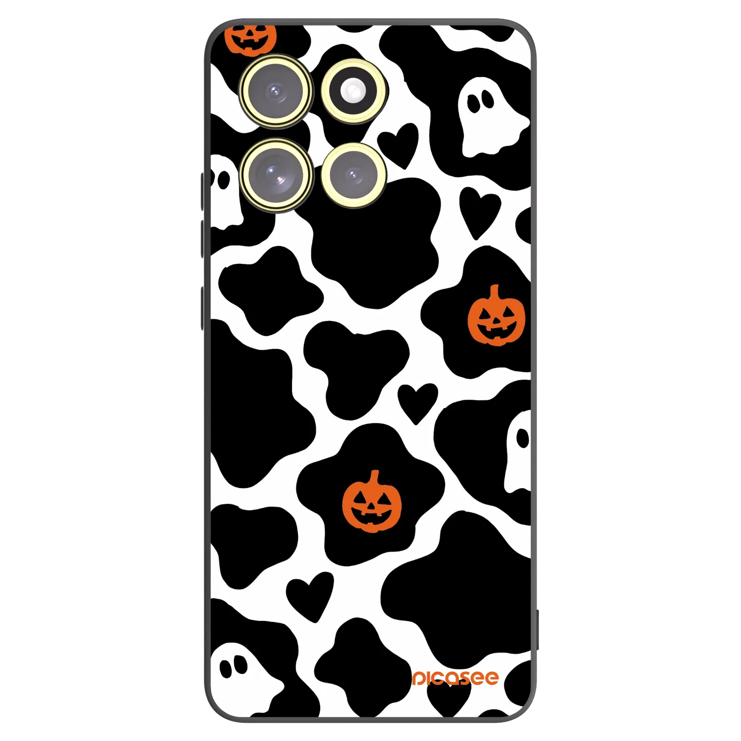 Picasee silikonowe czarne etui na Motorola Moto G86 5G - Boow