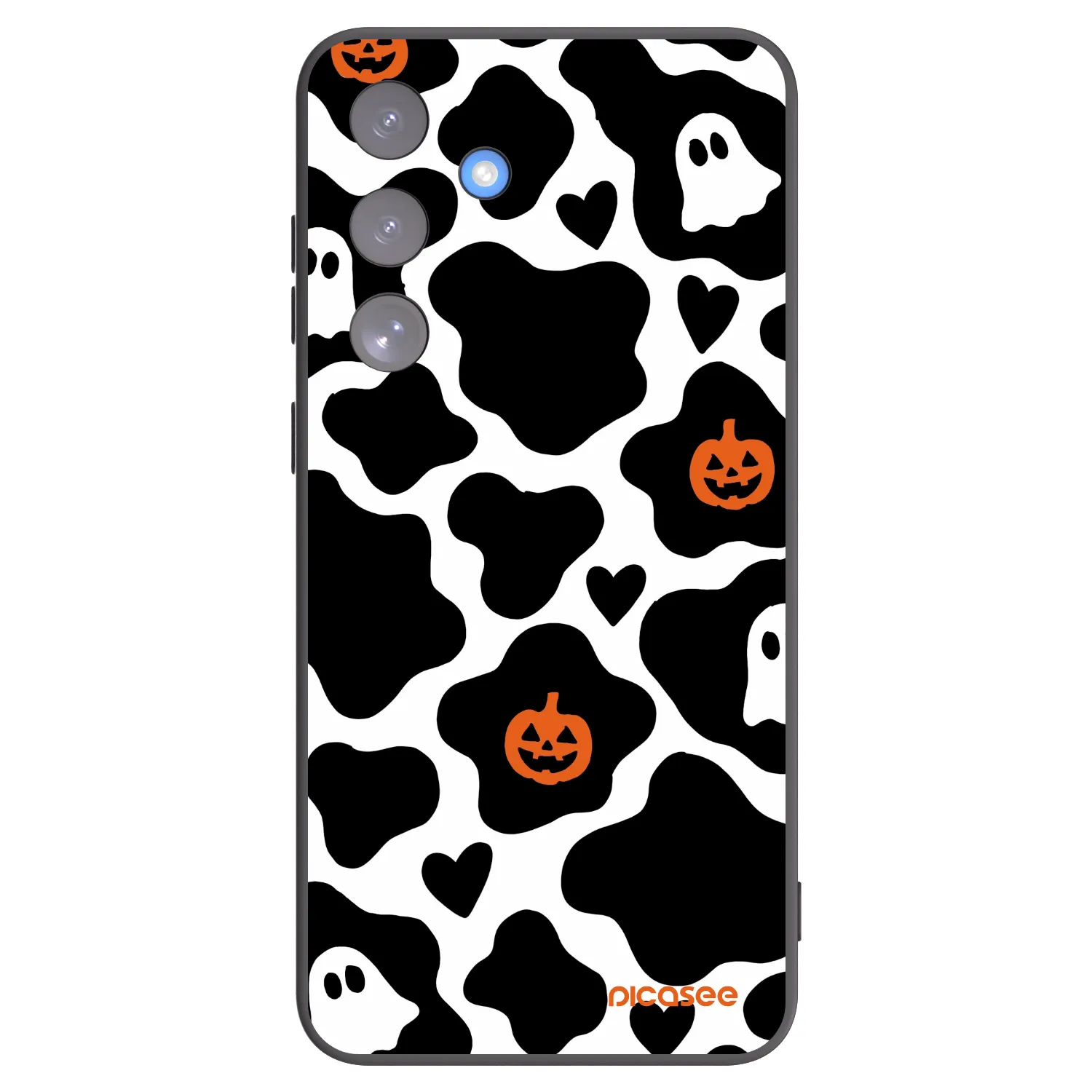 Picasee silikonowe czarne etui na Samsung Galaxy S25 FE 5G - Boow