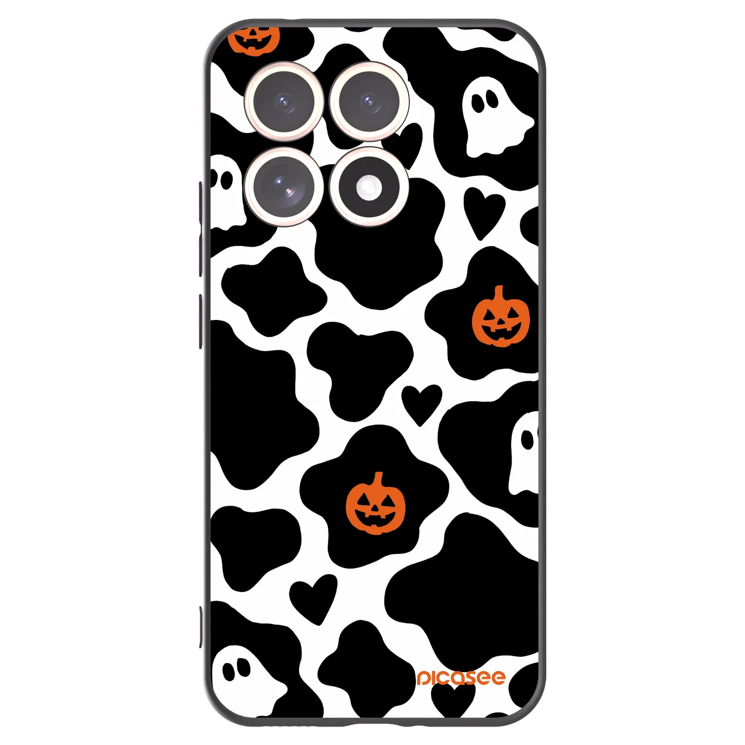 Picasee silikonowe czarne etui na Xiaomi 15T - Boow