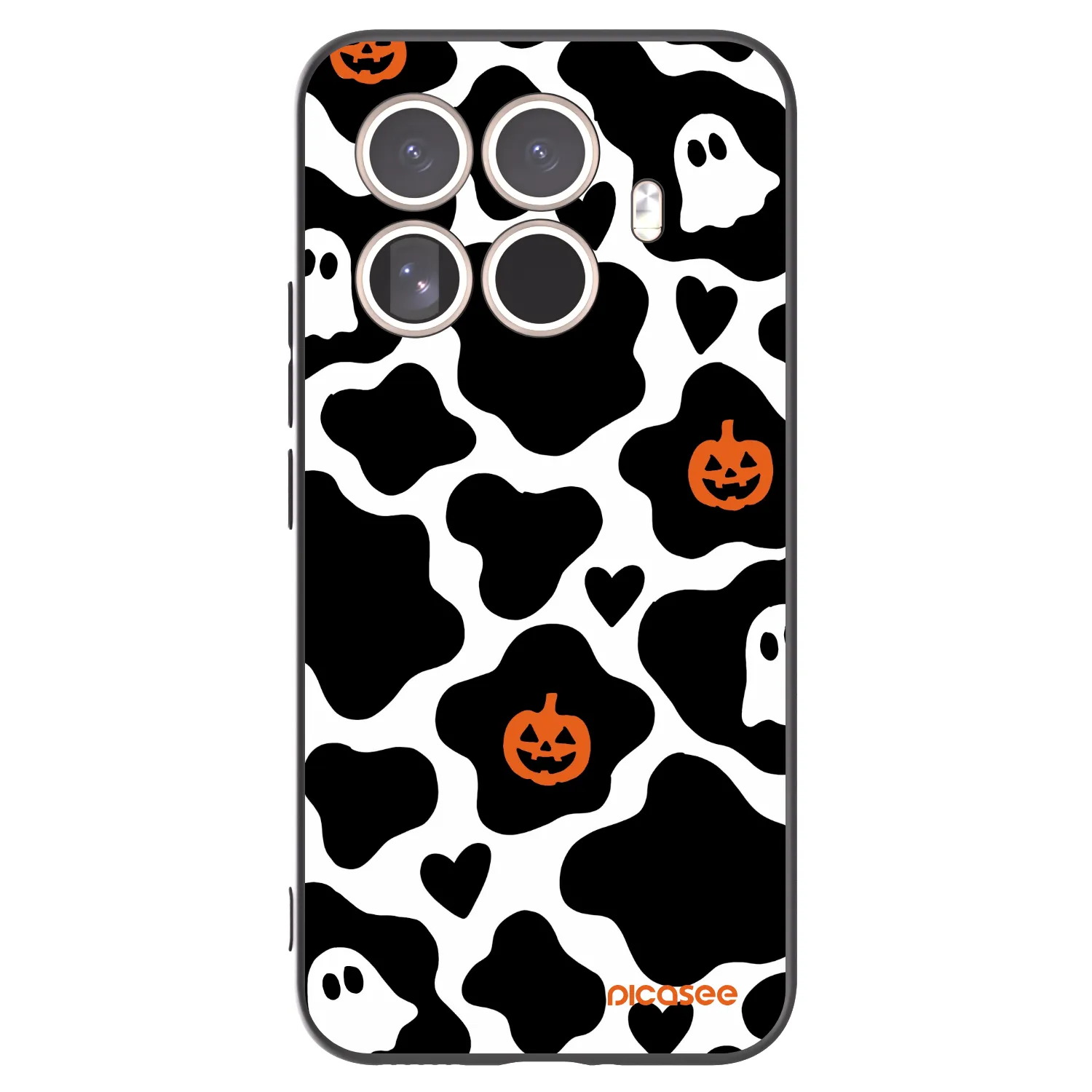 Picasee silikonowe czarne etui na Xiaomi 15T Pro - Boow
