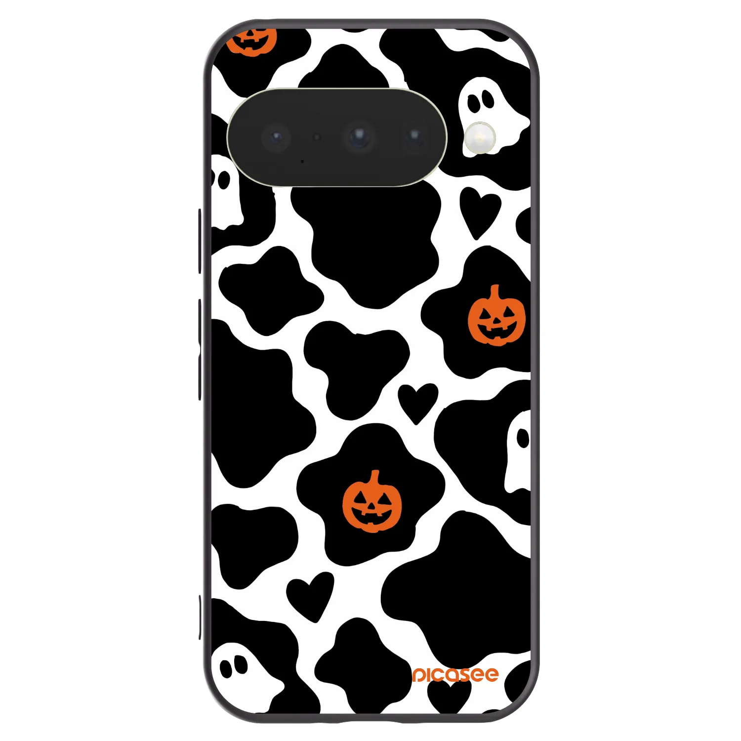 Picasee silikonowe czarne etui na Google Pixel 10 - Boow