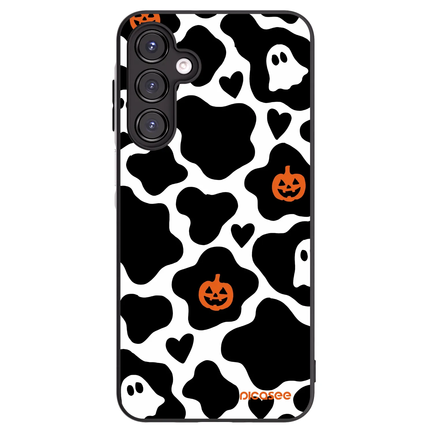Picasee silikonowe czarne etui na Samsung Galaxy A16 4G - Boow