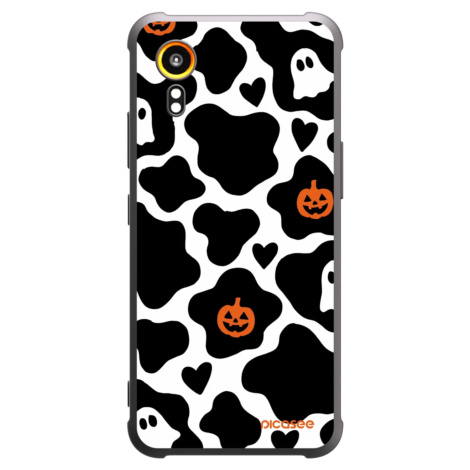 Picasee silikonowe czarne etui na Samsung Galaxy XCover 7 - Boow
