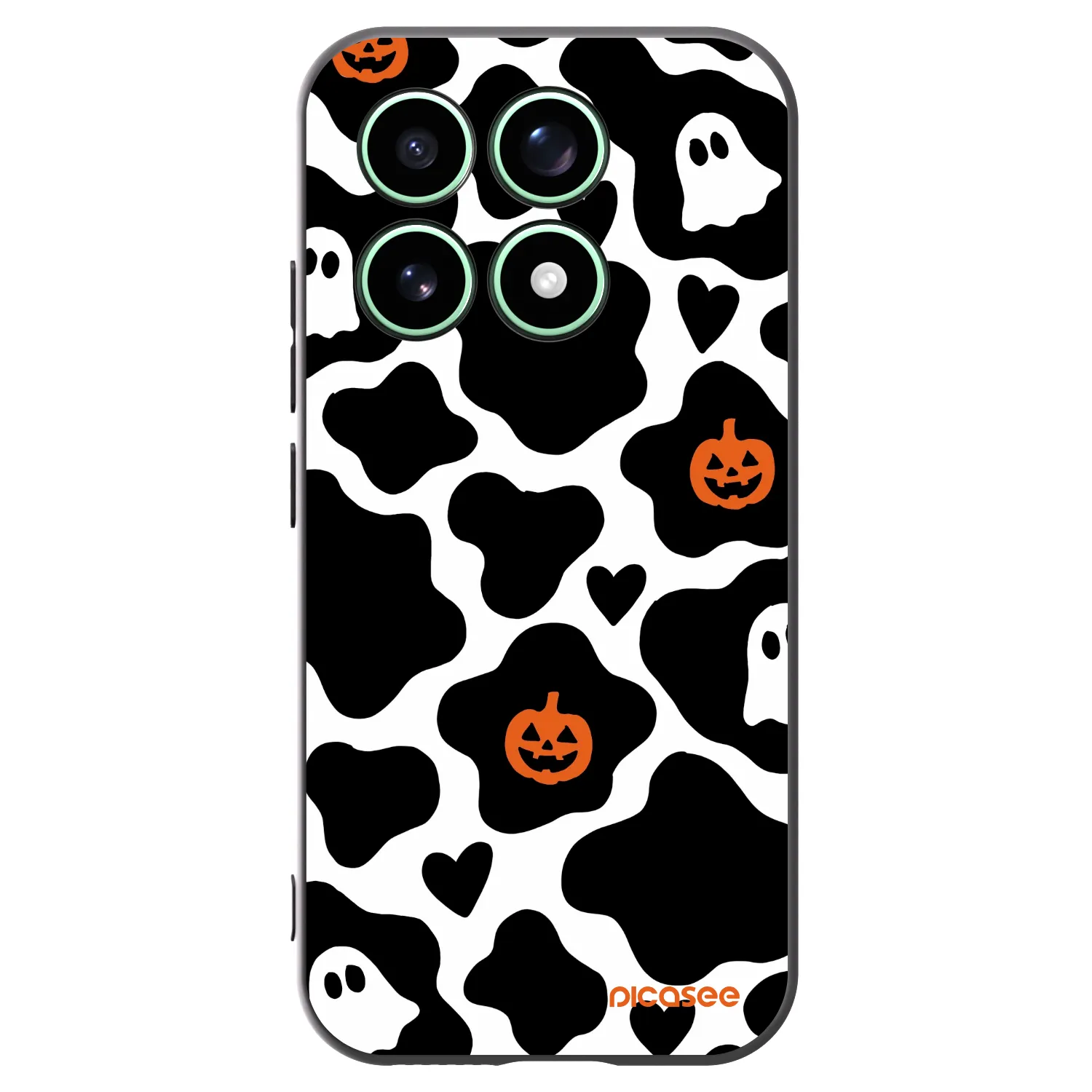 Picasee silikonowe czarne etui na Xiaomi 17 - Boow